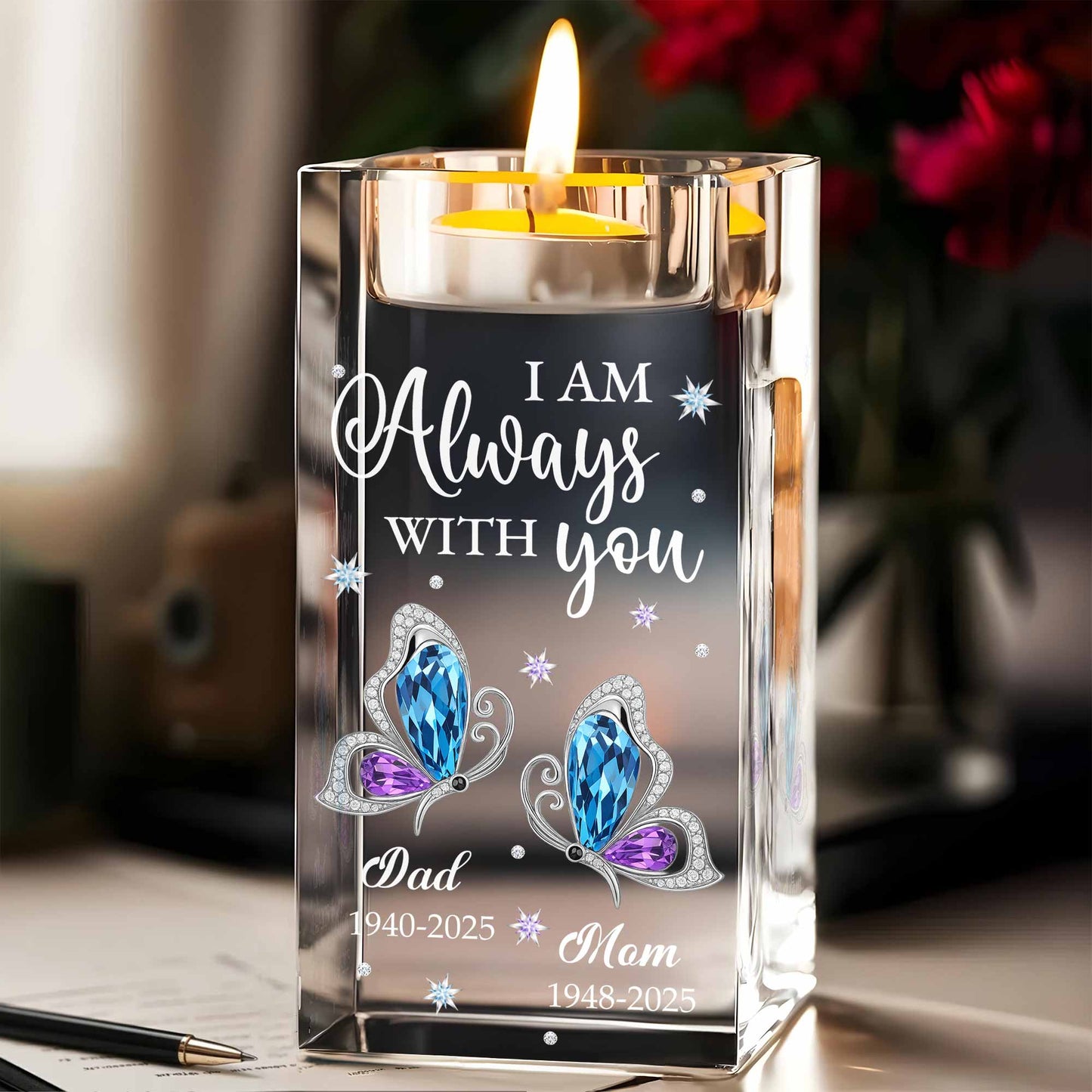 I Am Always With You With Butterflies And Stars