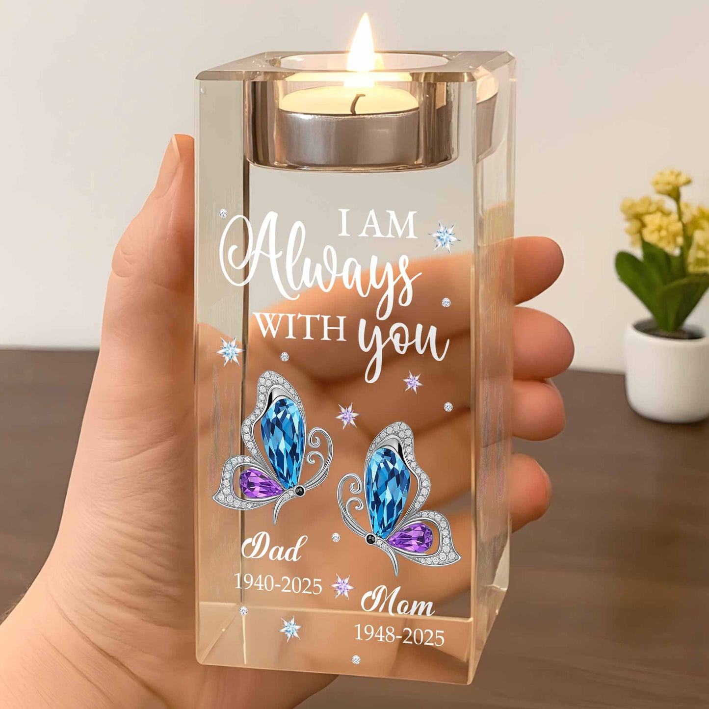 I Am Always With You With Butterflies And Stars