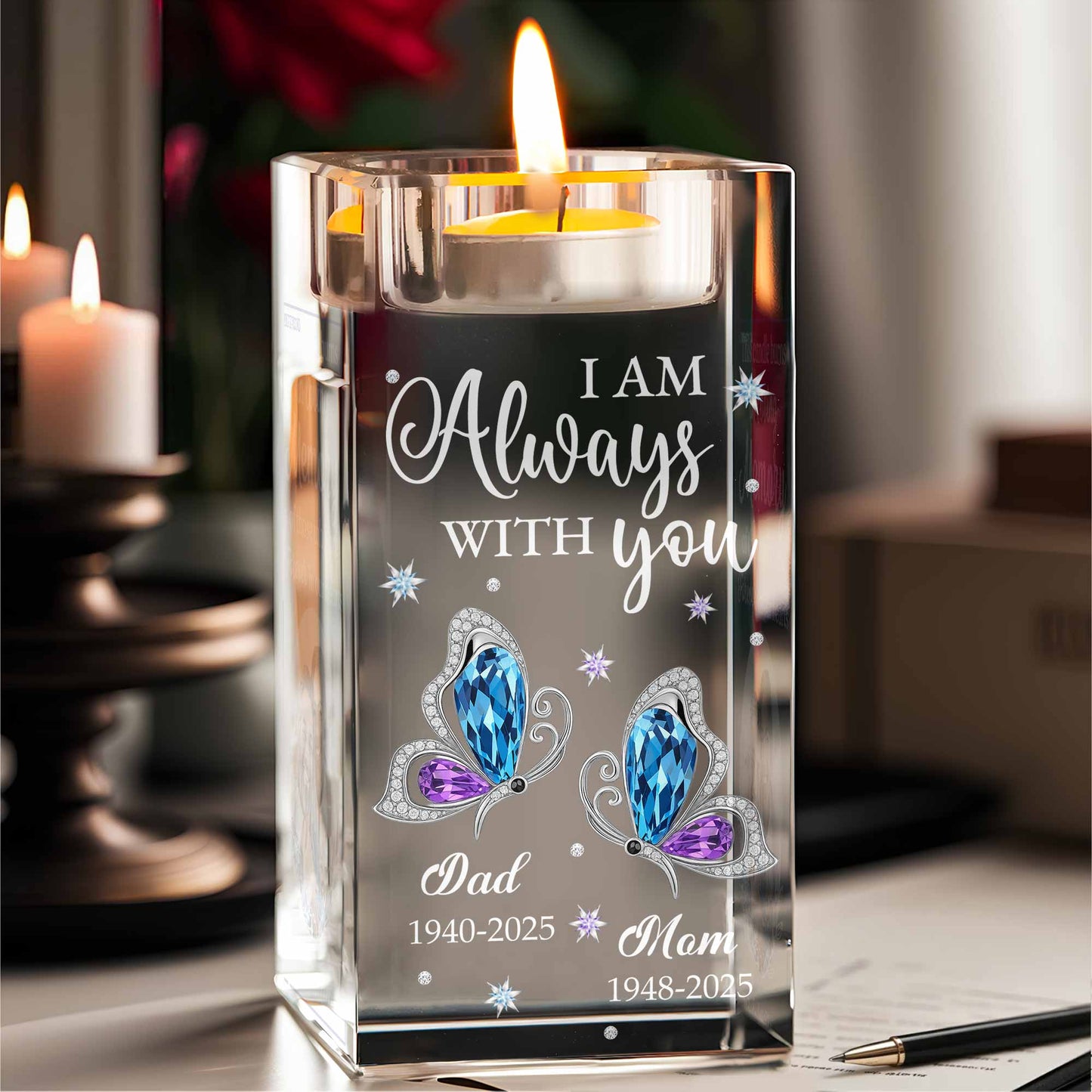 I Am Always With You With Butterflies And Stars