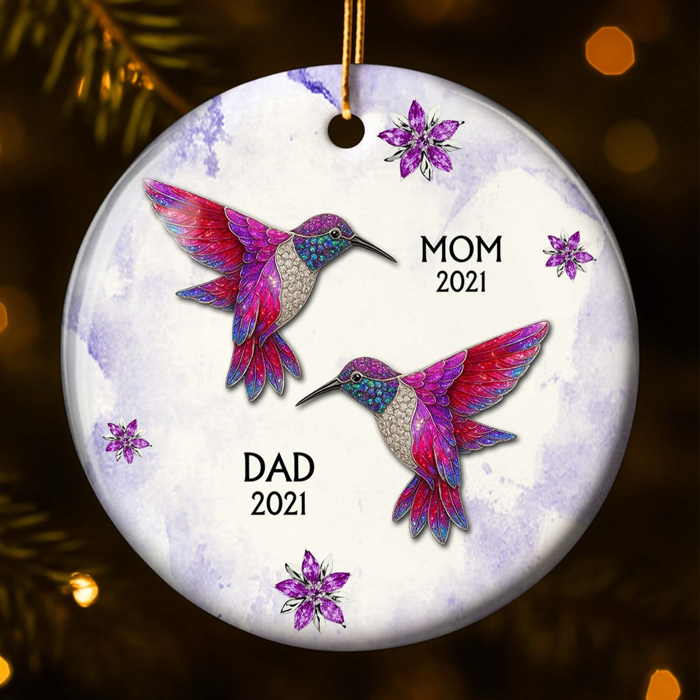 Cherish The Love And Memories With Birds And Flowers