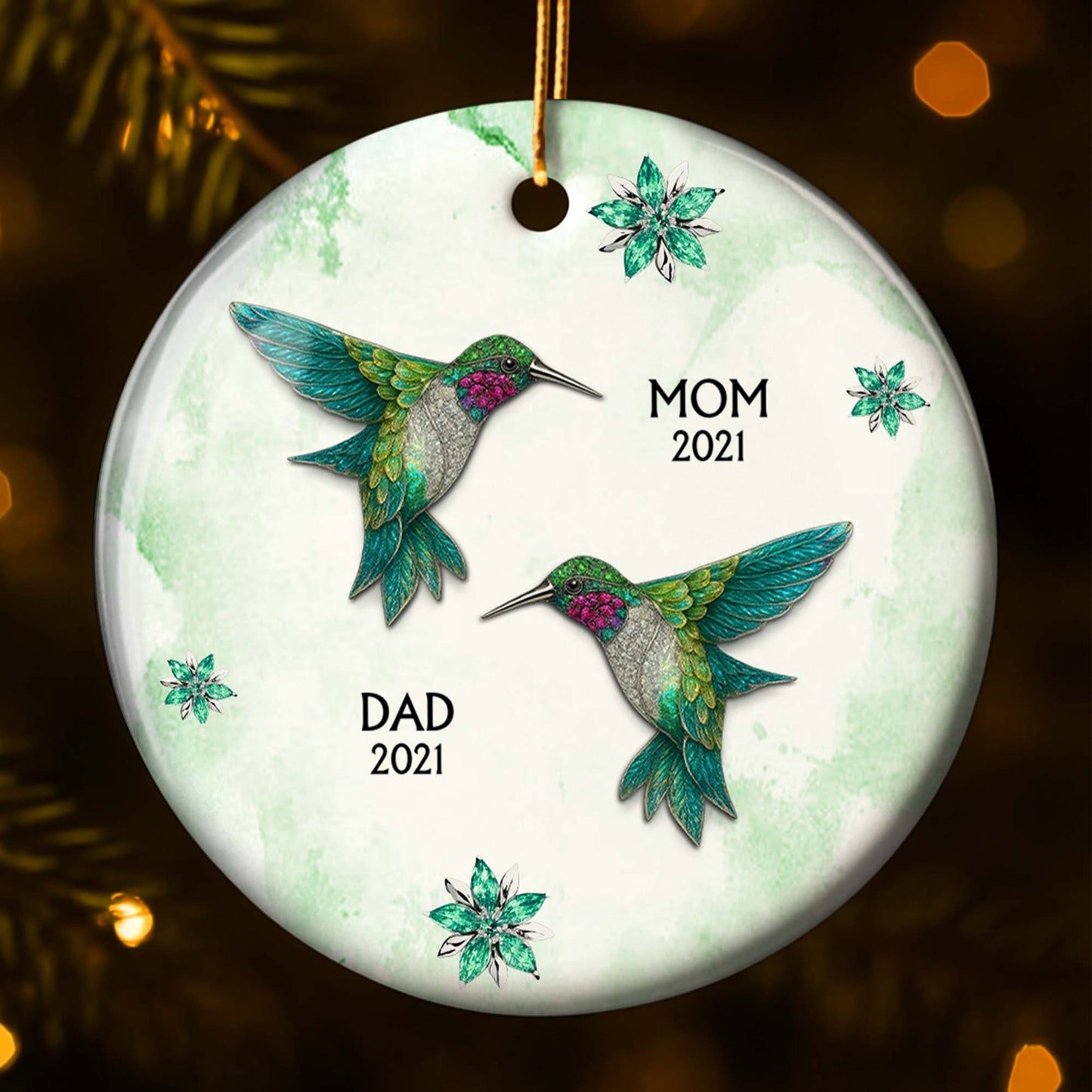 Cherish The Love And Memories With Birds And Flowers