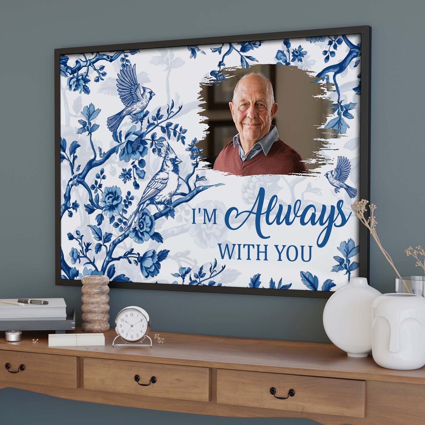 I'm Always With You, Birds And Flowers Design