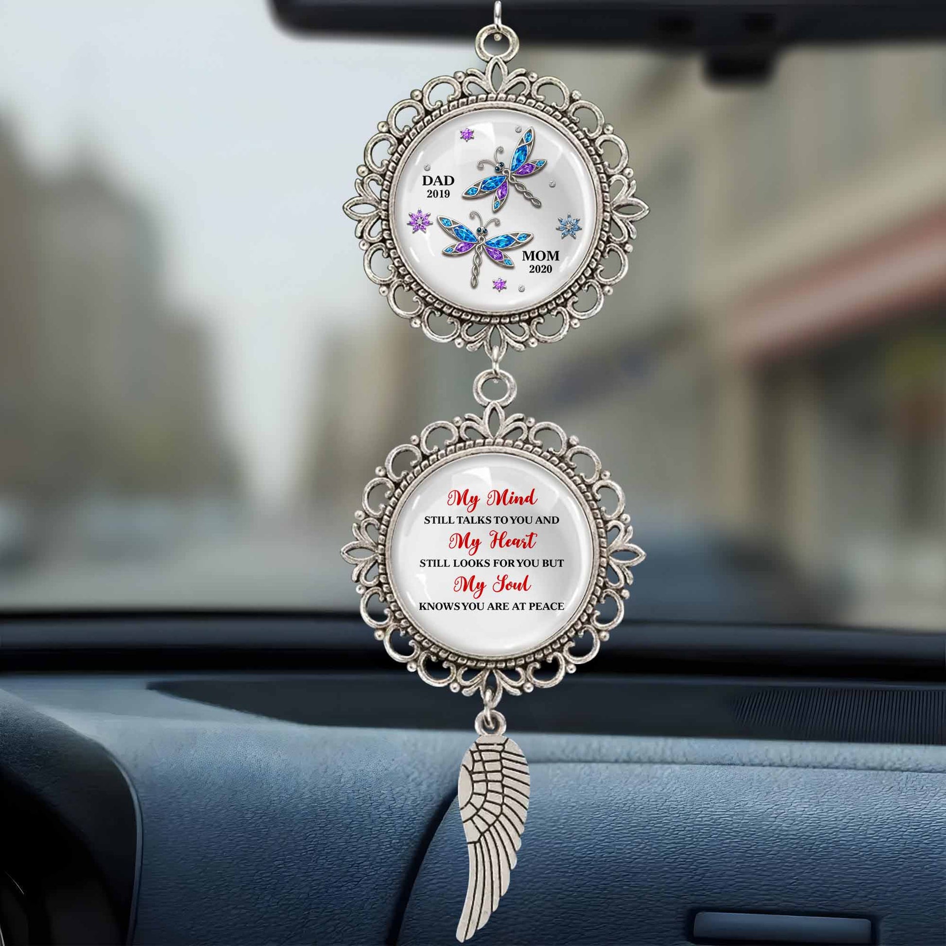 My Mind Still Talks To You, Angel Wing Pendant