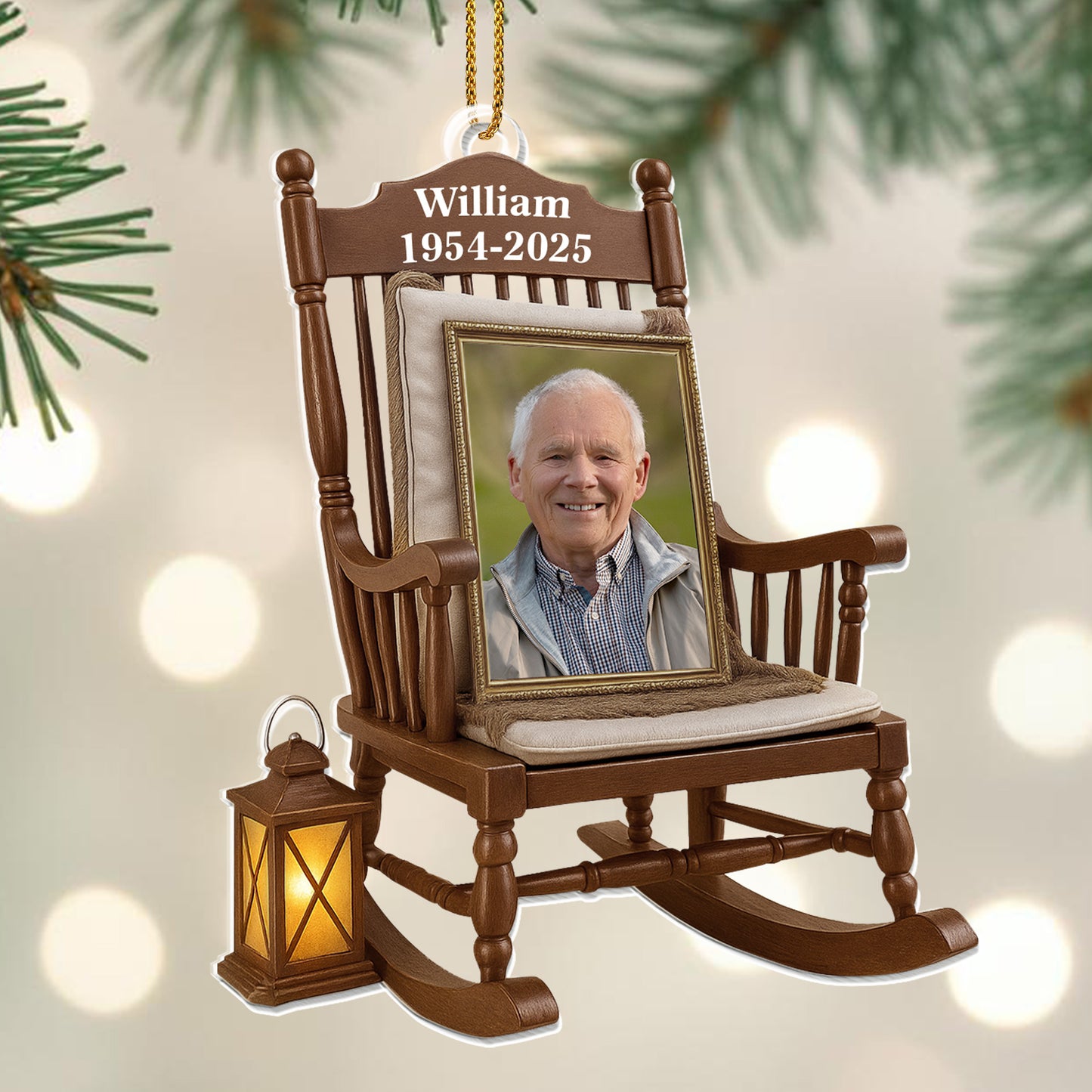 Cherish Every Memory And Love Every Moment, Rocking Chair Ornament
