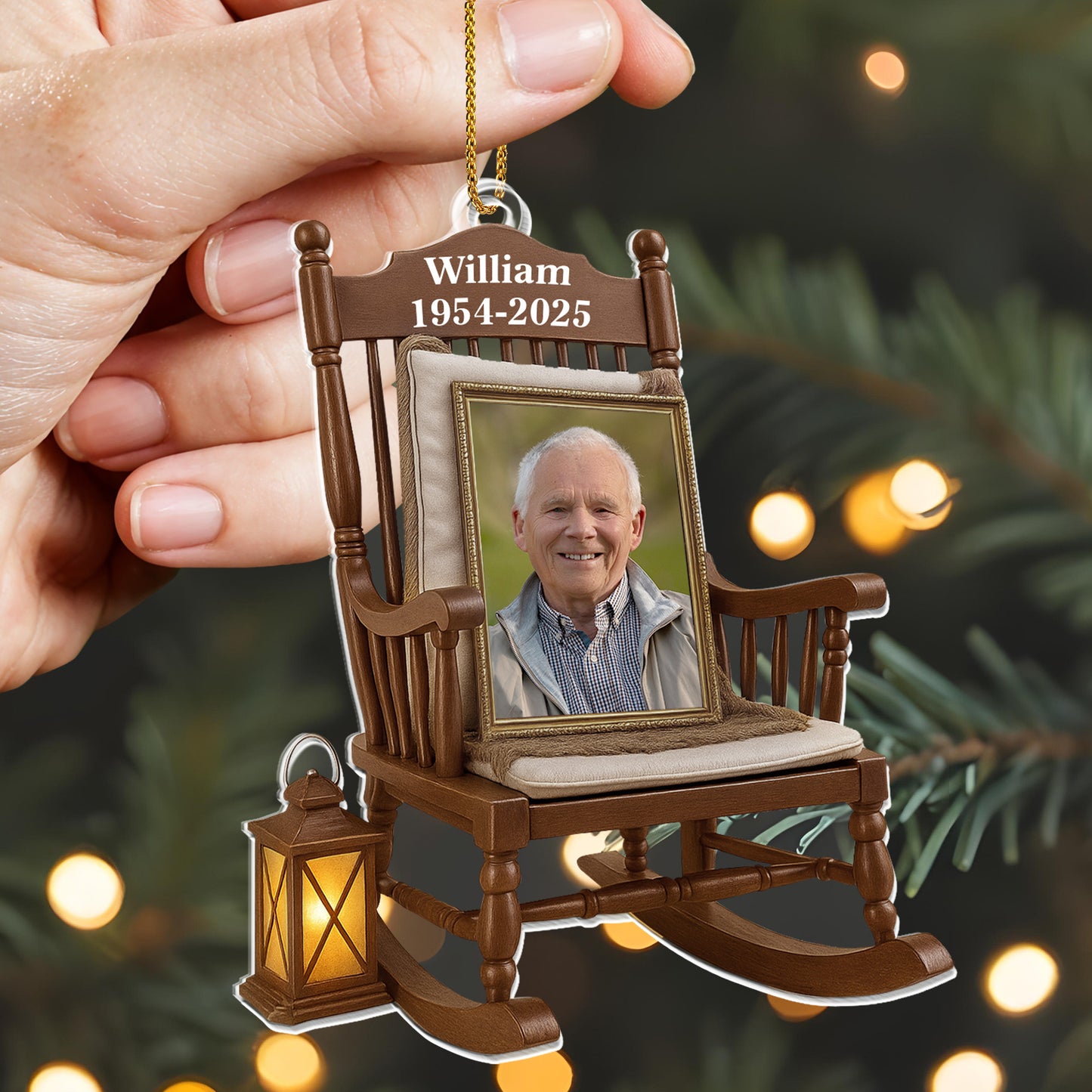 Cherish Every Memory And Love Every Moment, Rocking Chair Ornament
