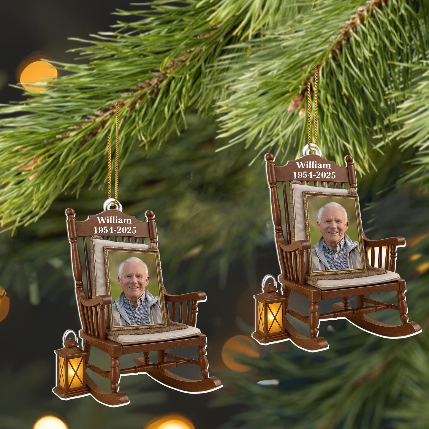 Cherish Every Memory And Love Every Moment, Rocking Chair Ornament