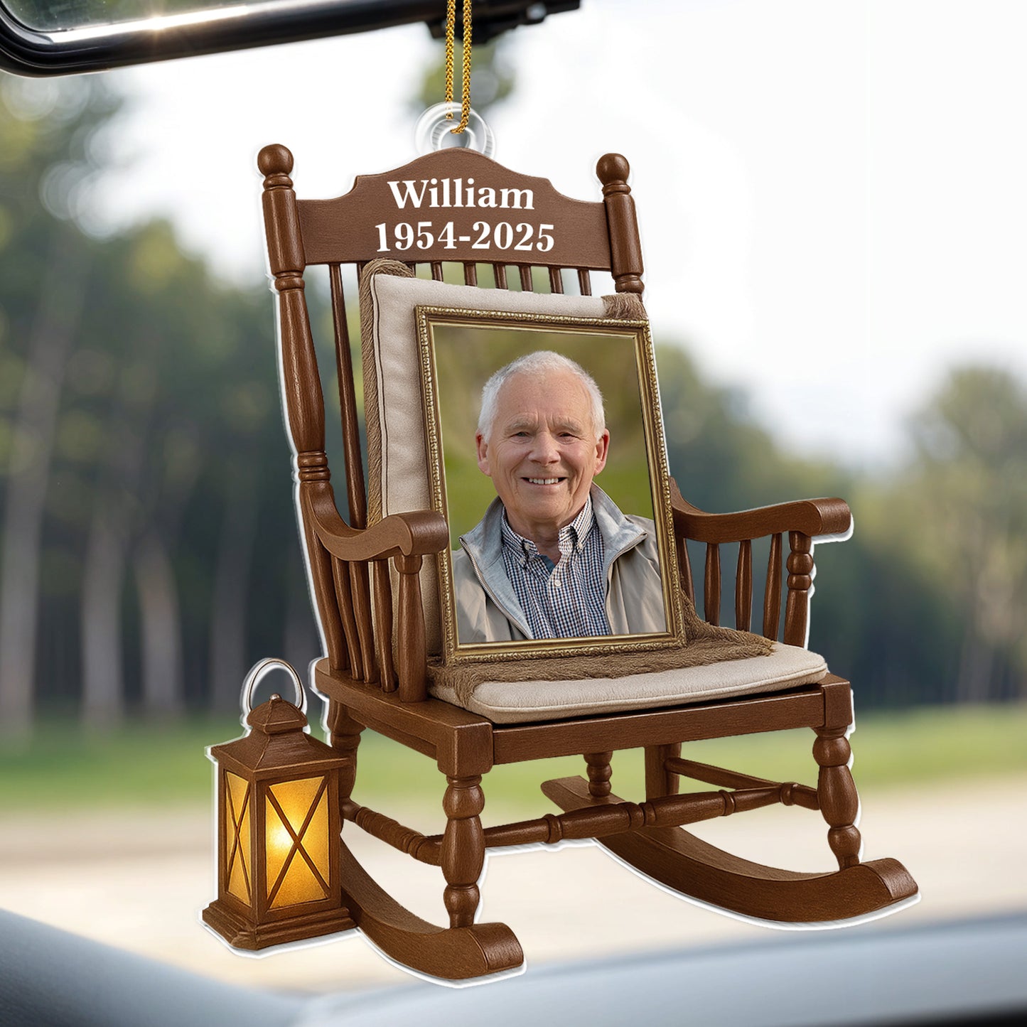 Cherish Every Memory And Love Every Moment, Rocking Chair Ornament