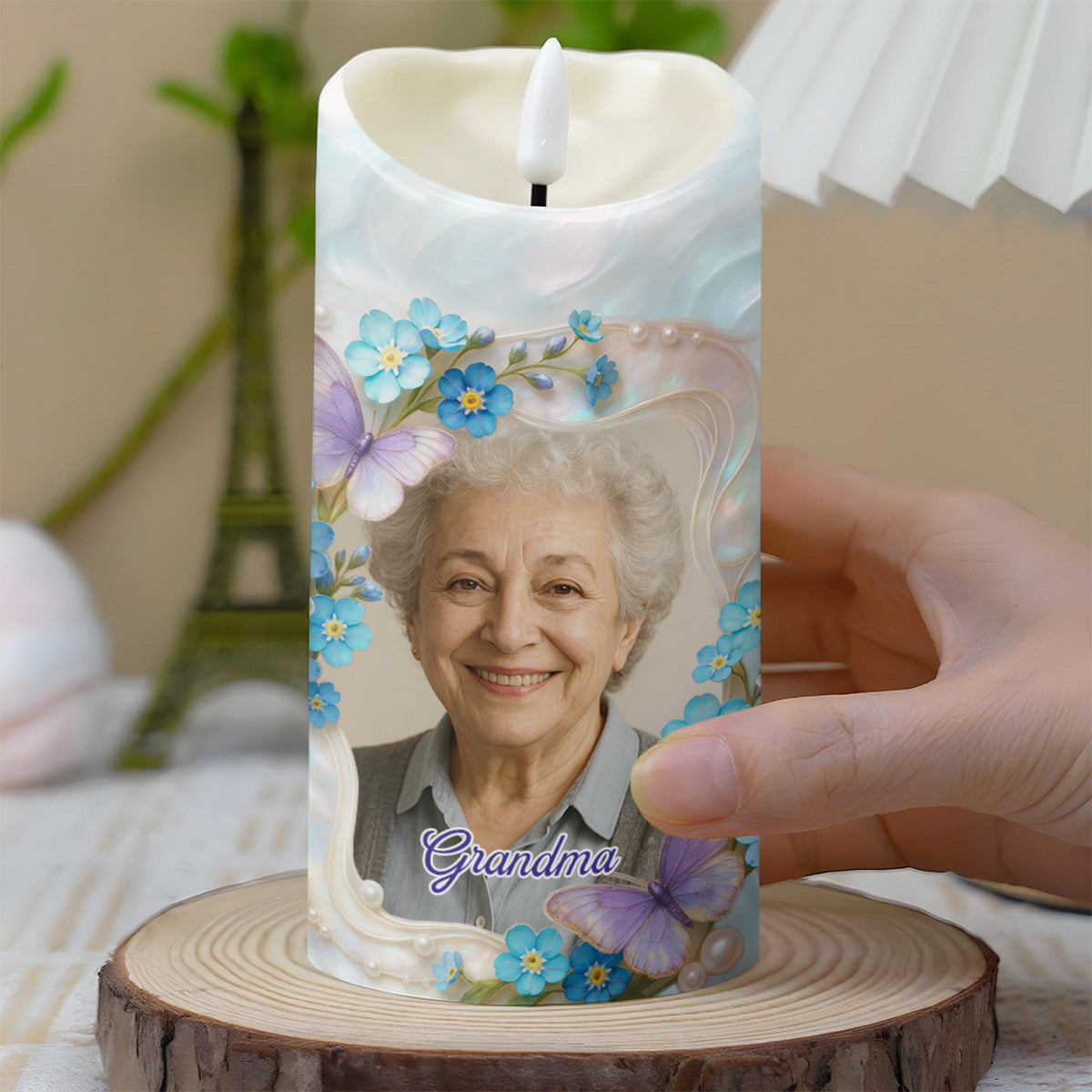 The Moment Your Heart Stopped Mine Changed Forever Memorial Candle