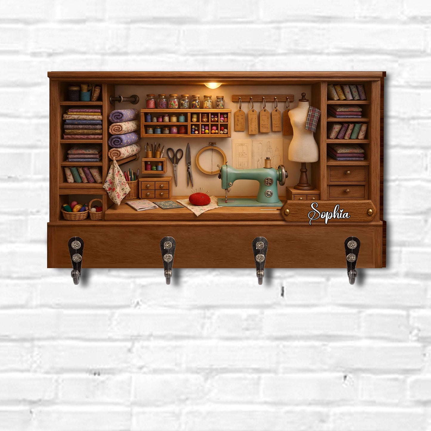 Customize Charming Sewing Station Design