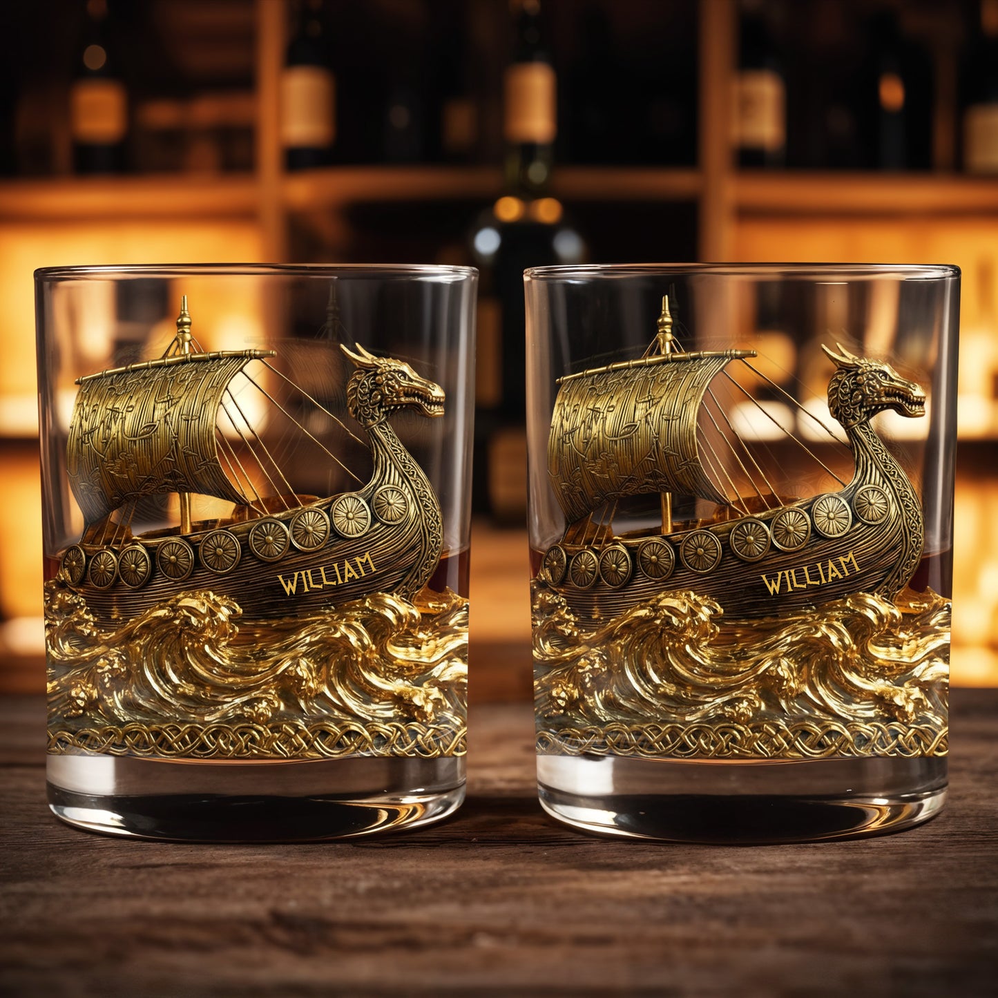 Navigate Through Life With Strength, Ship and Waves Design