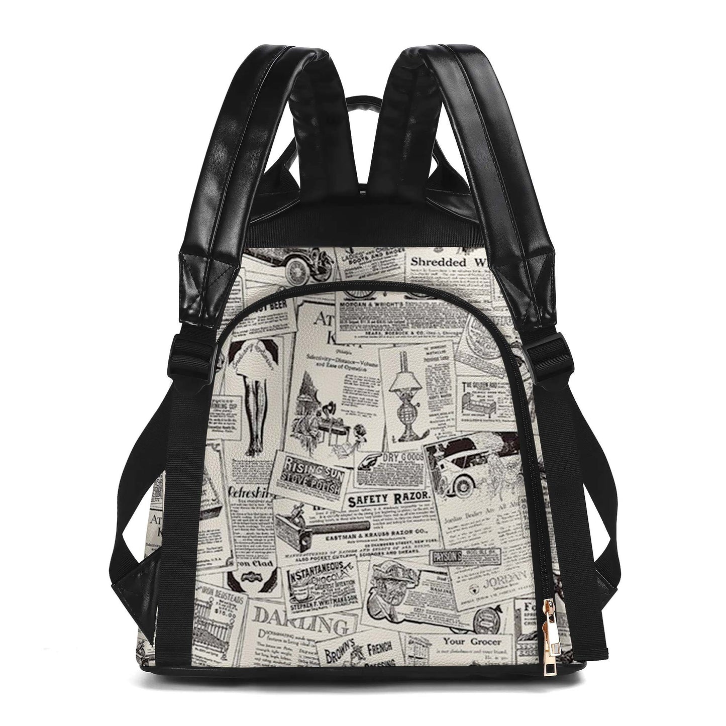 Mis Pinche Cosas - Mochila de cuero personalizada - HS001_BP
