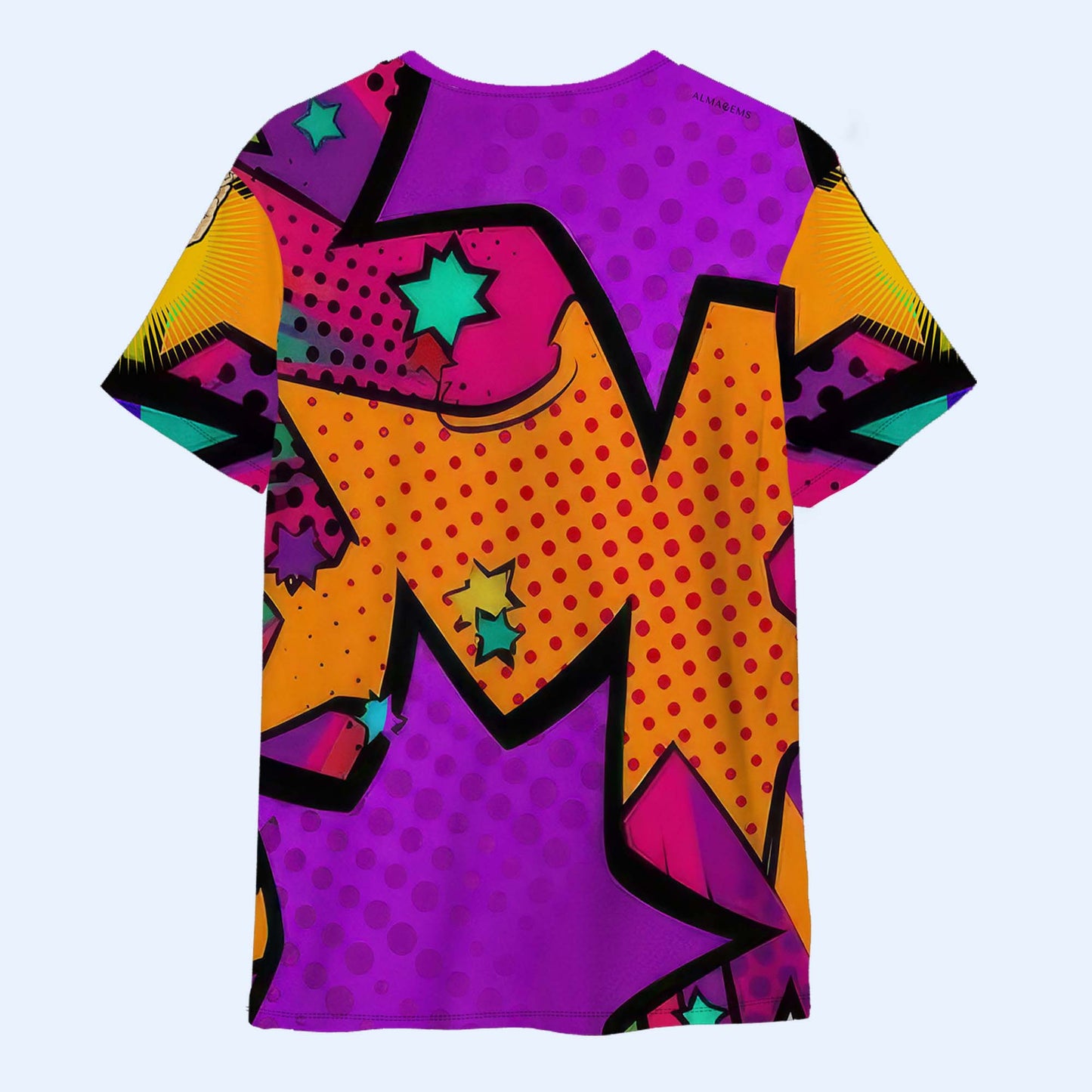 Mais priez d'abord ! T-shirt unisexe personnalisé imprimé sur toute la surface - QCUS034_3T
