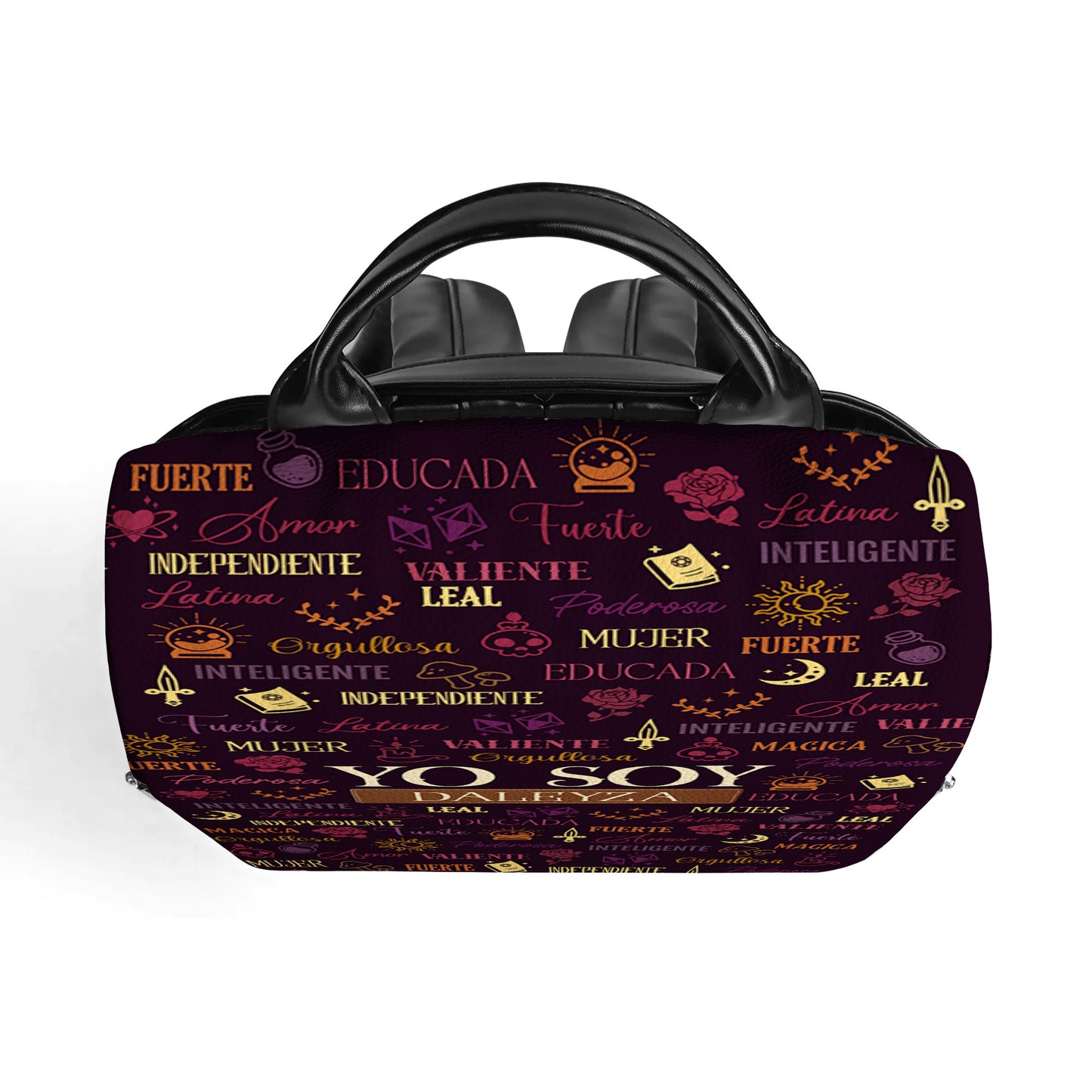 Yo Soy - Personalized Custom Leather BackPack - HS033_BP