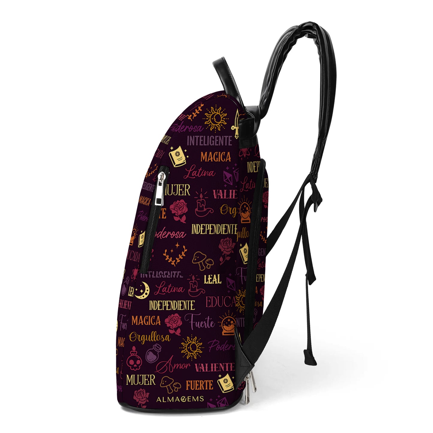 Yo Soy - Personalized Custom Leather BackPack - HS033_BP