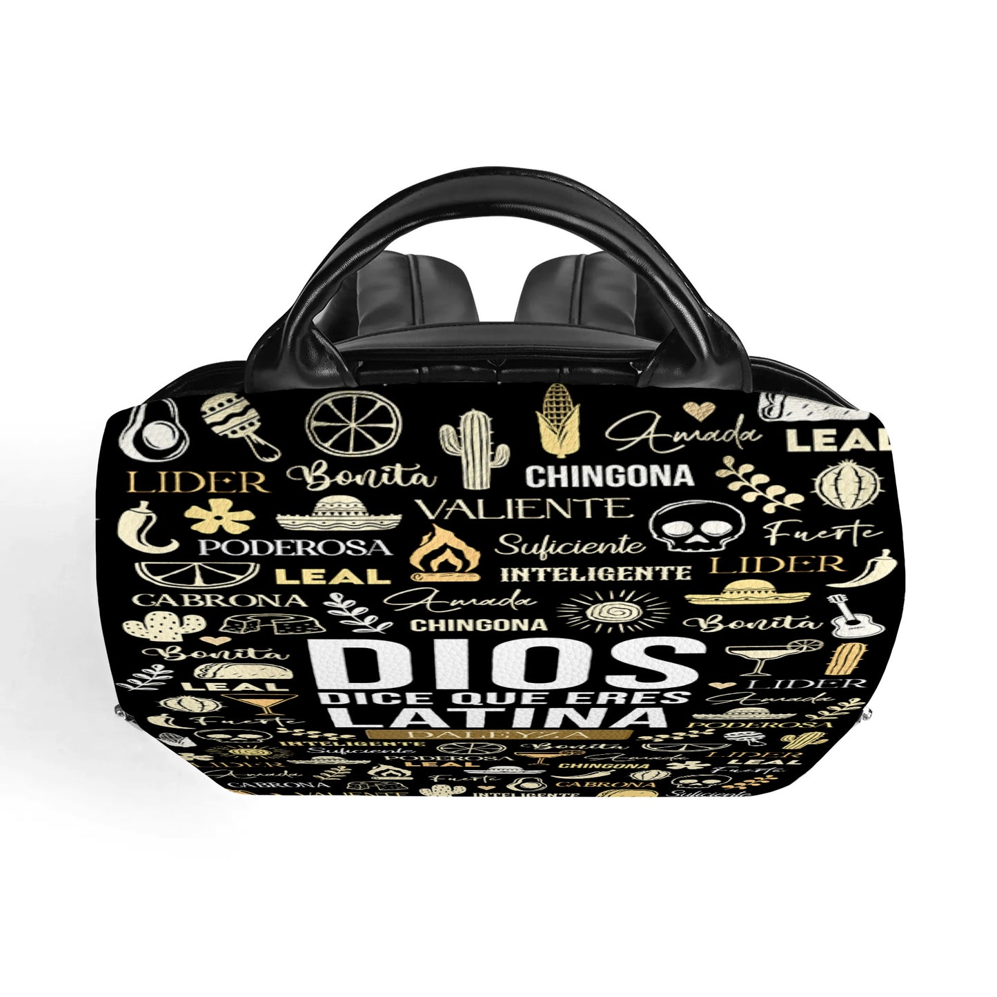 Dios Dice Que Eres - Personalized Custom Leather BackPack - HS035_BP