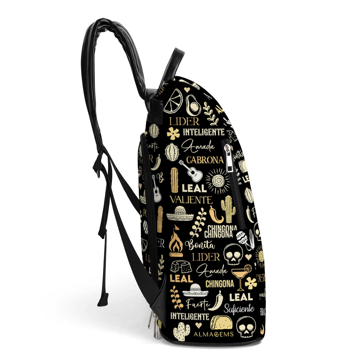 Dios Dice Que Eres - Personalized Custom Leather BackPack - HS035_BP