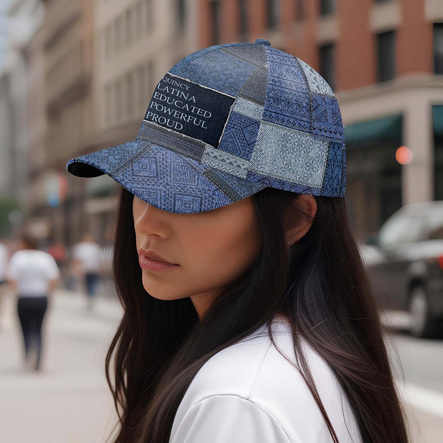 Je suis - Casquette de baseball personnalisée, imprimé intégral - HS036_BAC
