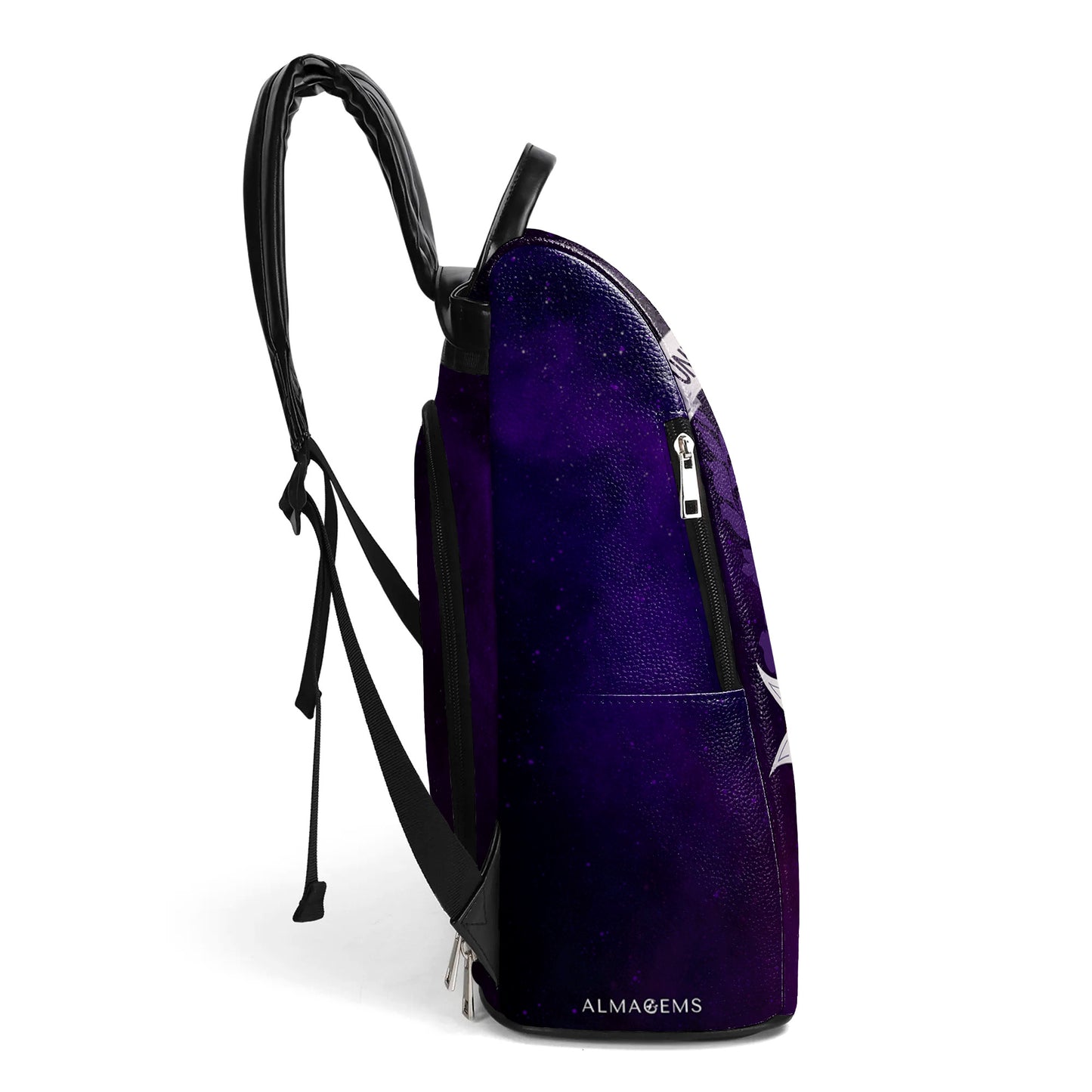 Ne sous-estimez jamais une reine hispanique - Sac à dos en cuir personnalisé - HS063_BP