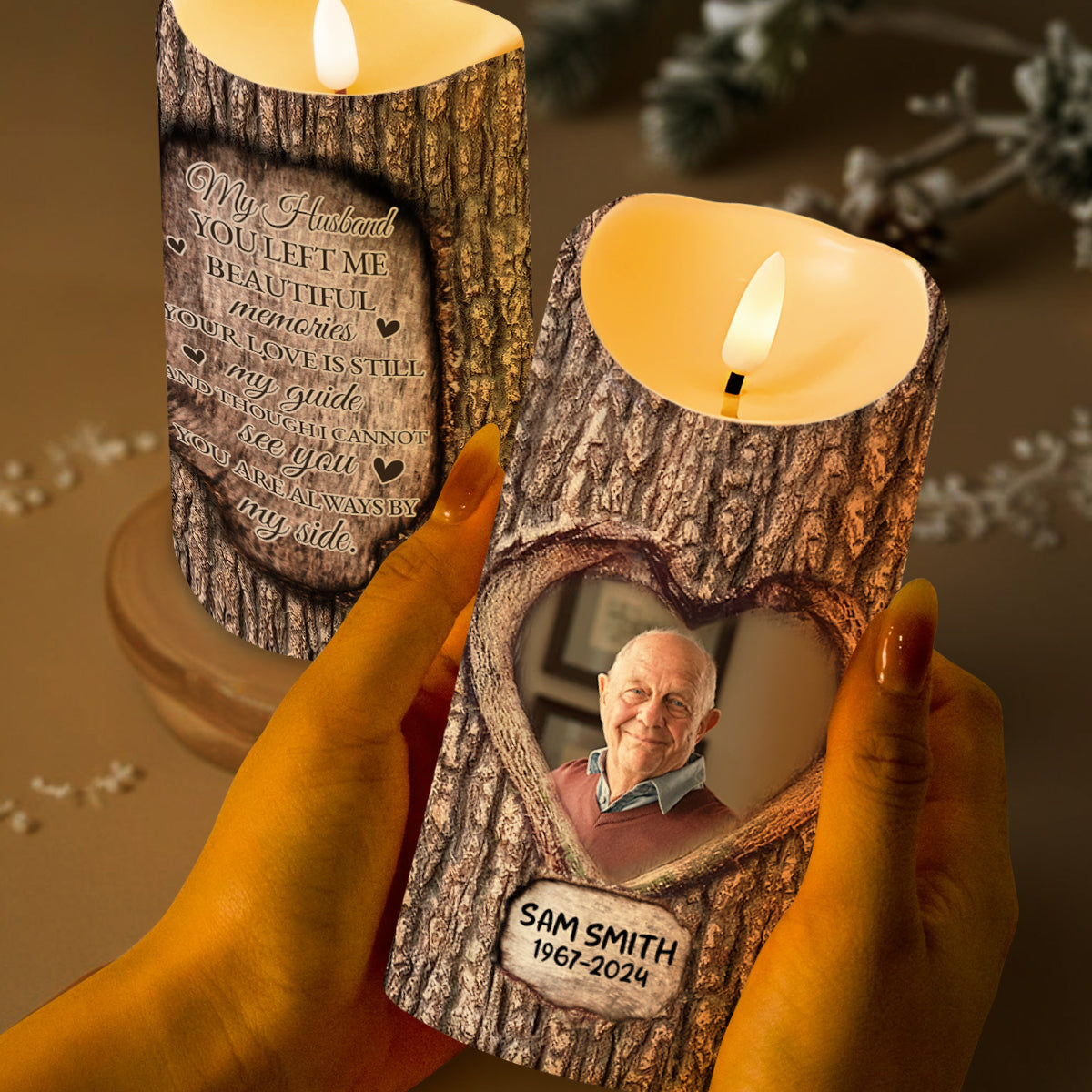 Your Love Is Still My Guide, Always By My Side Memorial Candle