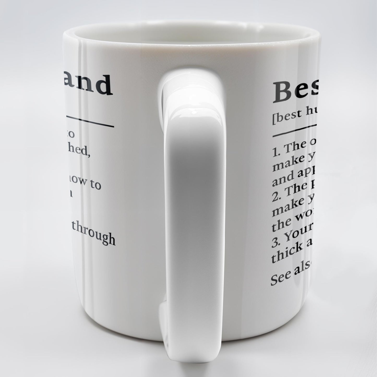 Best Husband Supportive Partner Mug
