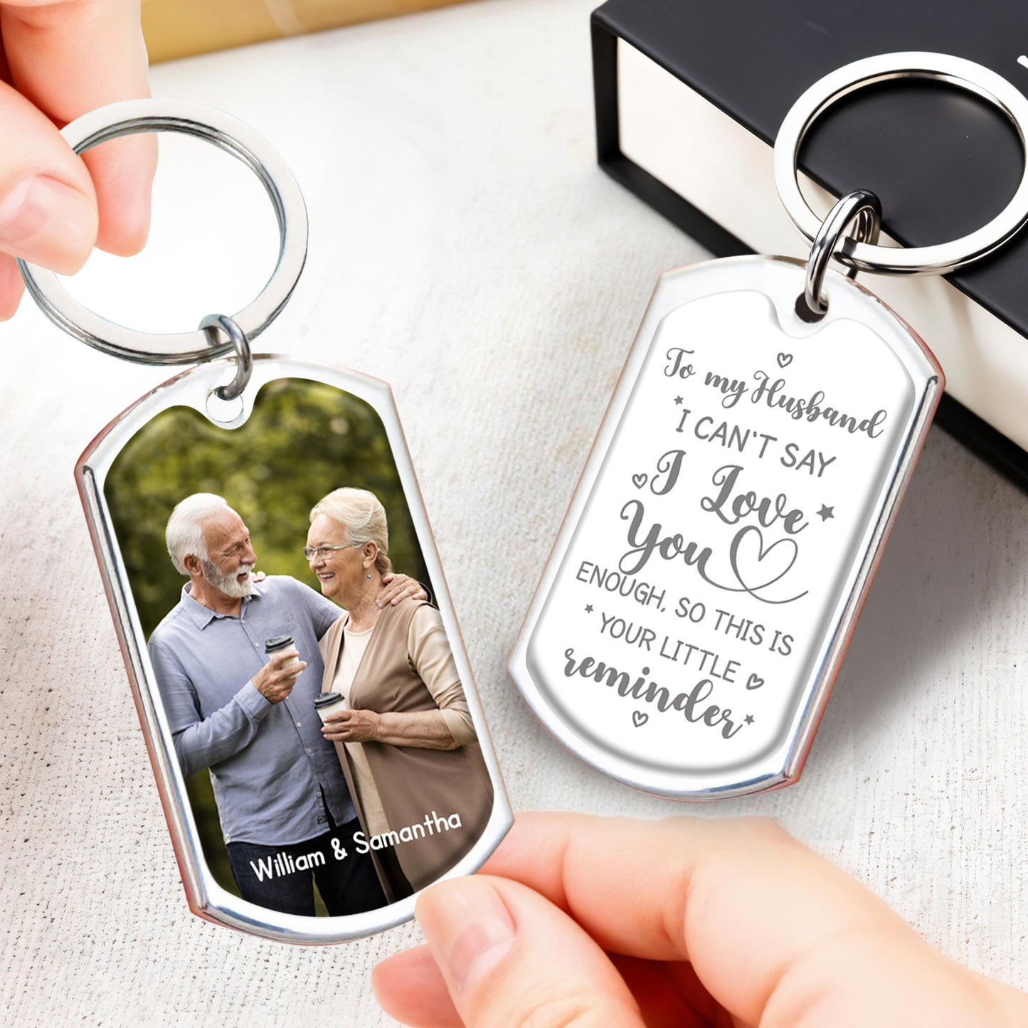 Love Reminder for Husband with Elegant Heart Design