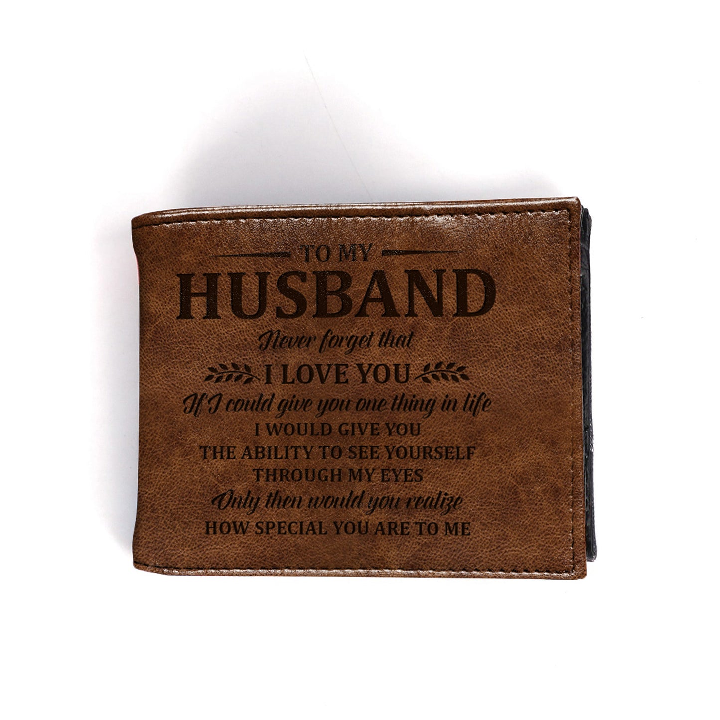 To My Husband Love You See Through My Eyes