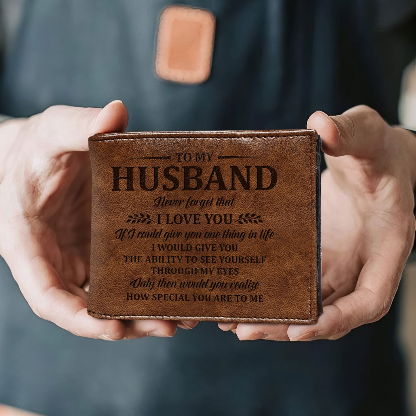 To My Husband Love You See Through My Eyes