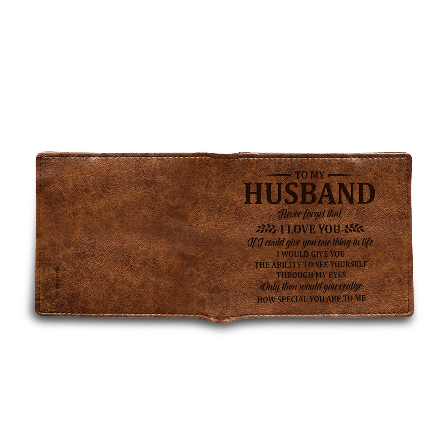 To My Husband Love You See Through My Eyes