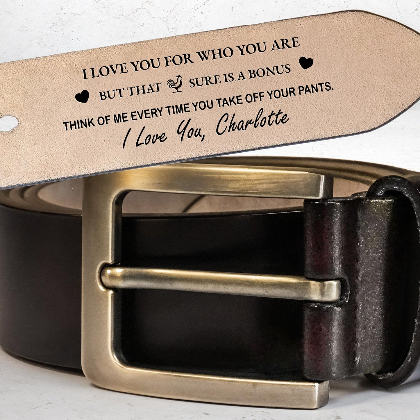 I Love You For Who You Are, Belt And Heart
