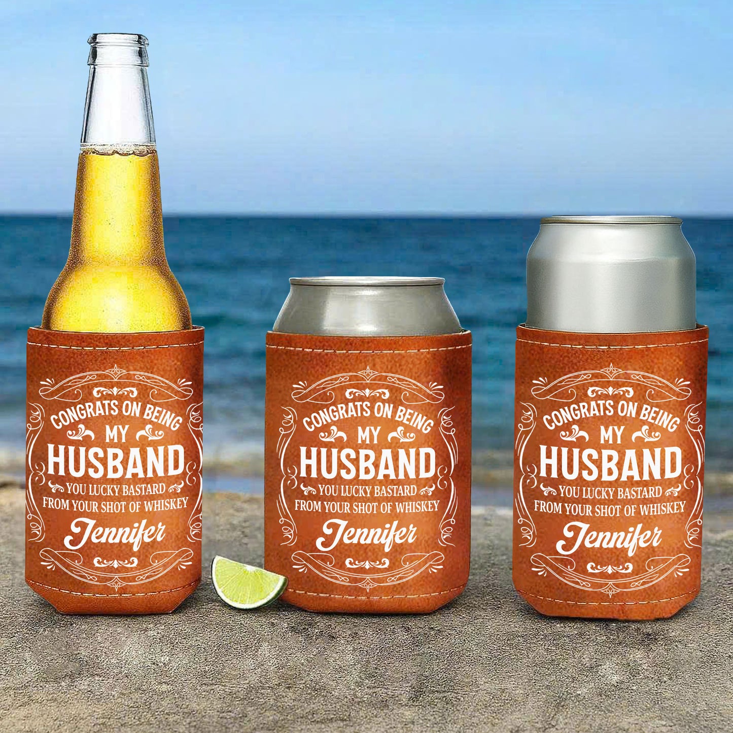 Congrats On Being My Husband, Whiskey Inspired Design