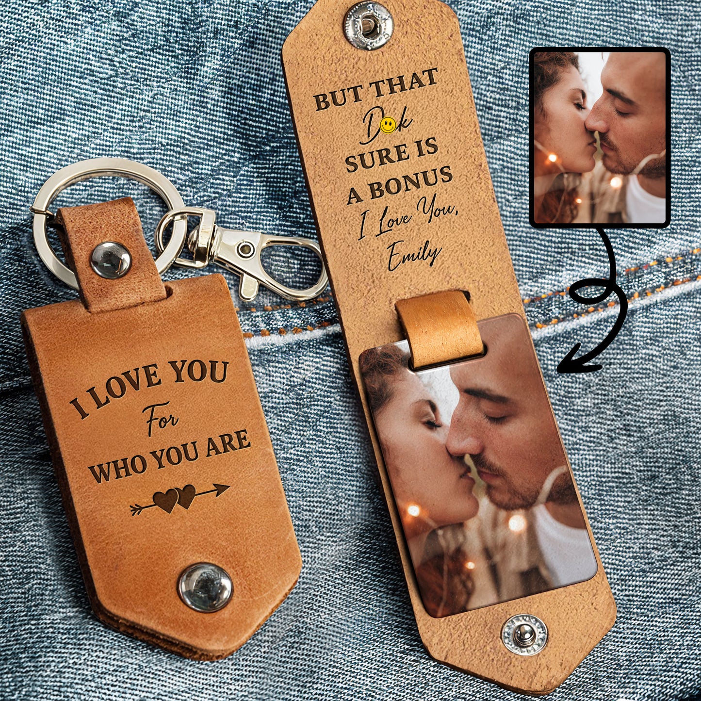 I Love You For Who You Are But That Kiss Sure Is A Bonus, Hearts