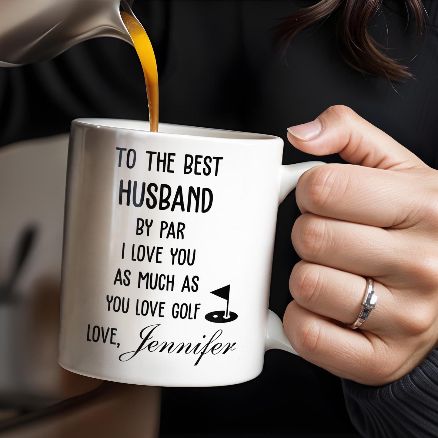 To The Best Husband By Par Love and Golf