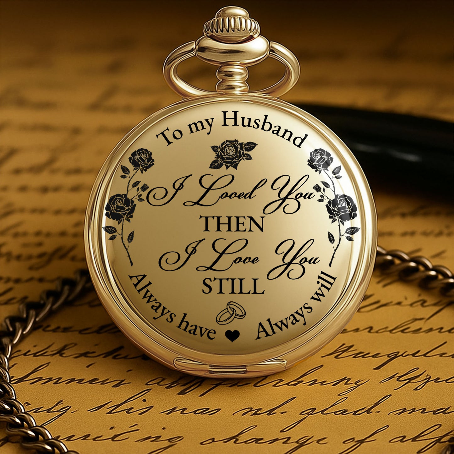 To My Husband, I Loved You Then, Hearts and Roses