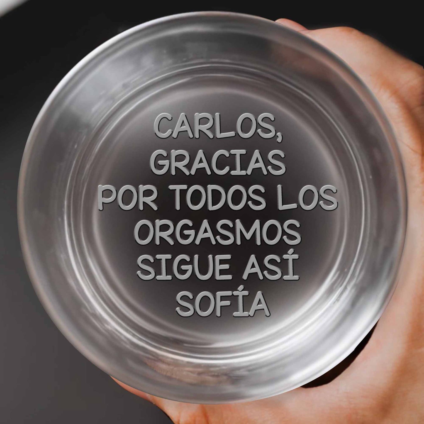 Gracias Por Todos Los Orgasmos, Whiskey Glass