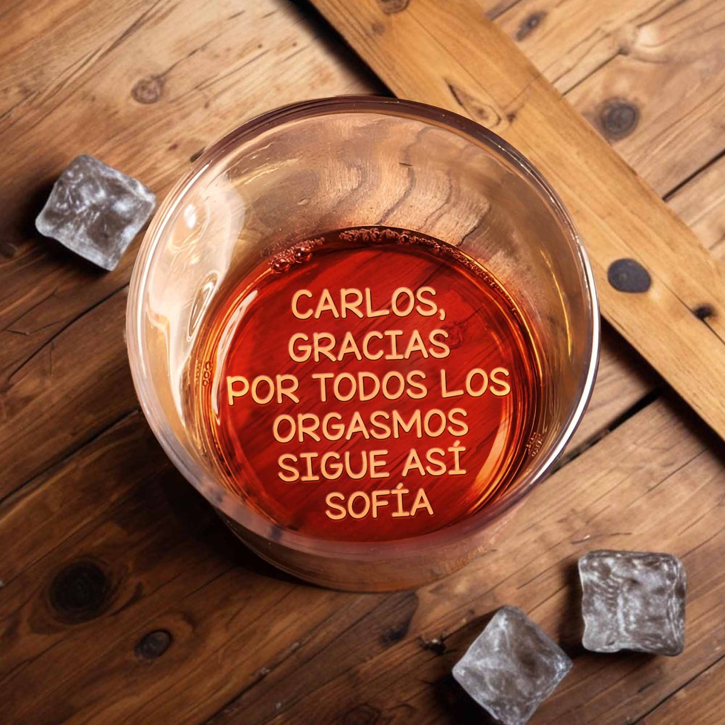 Gracias Por Todos Los Orgasmos, Whiskey Glass