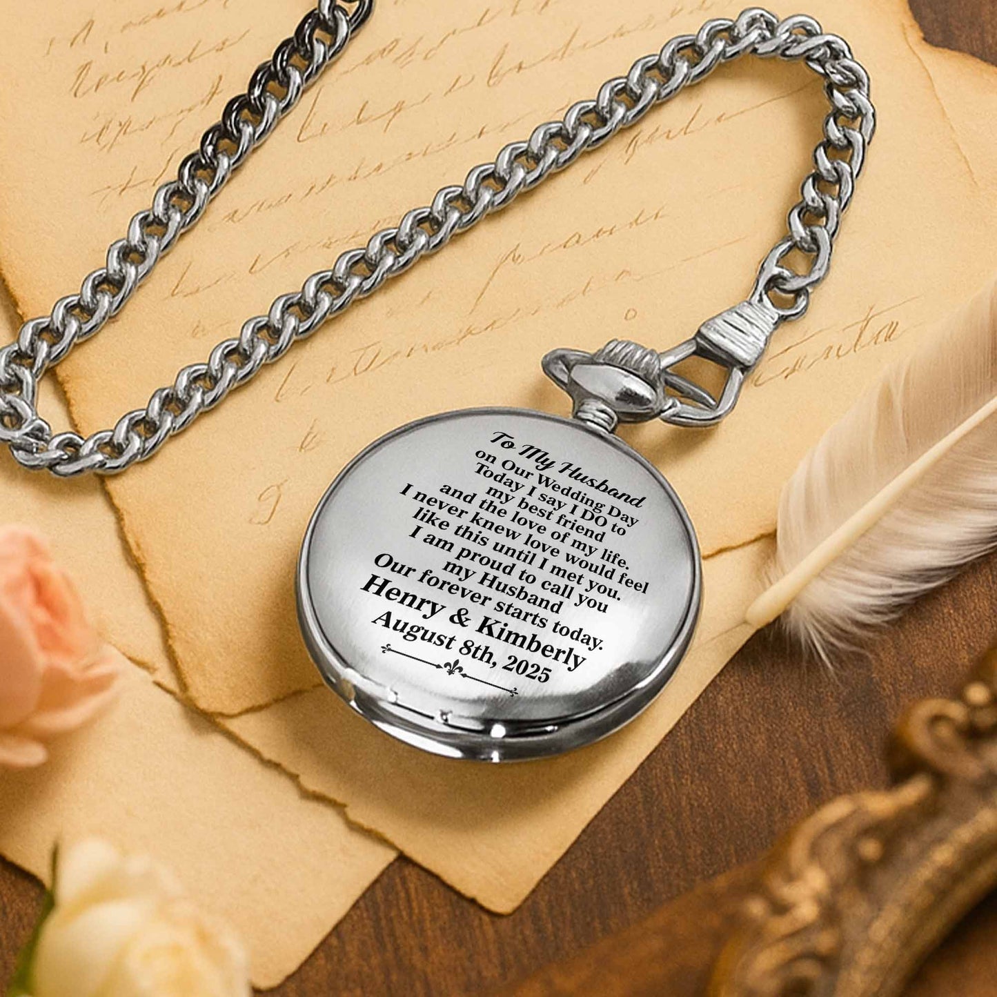 To My Husband, Our Forever Starts Today