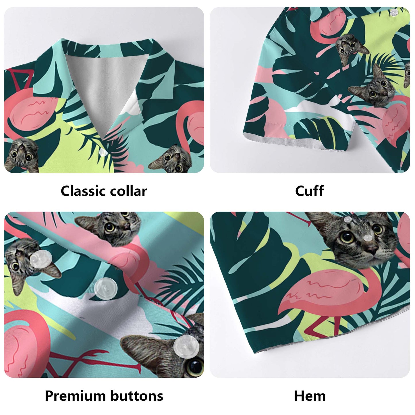 Custom Hawaiian Shirt With Your Photo - Personalized Unisex Hawaiian Shirt - HW_LL02