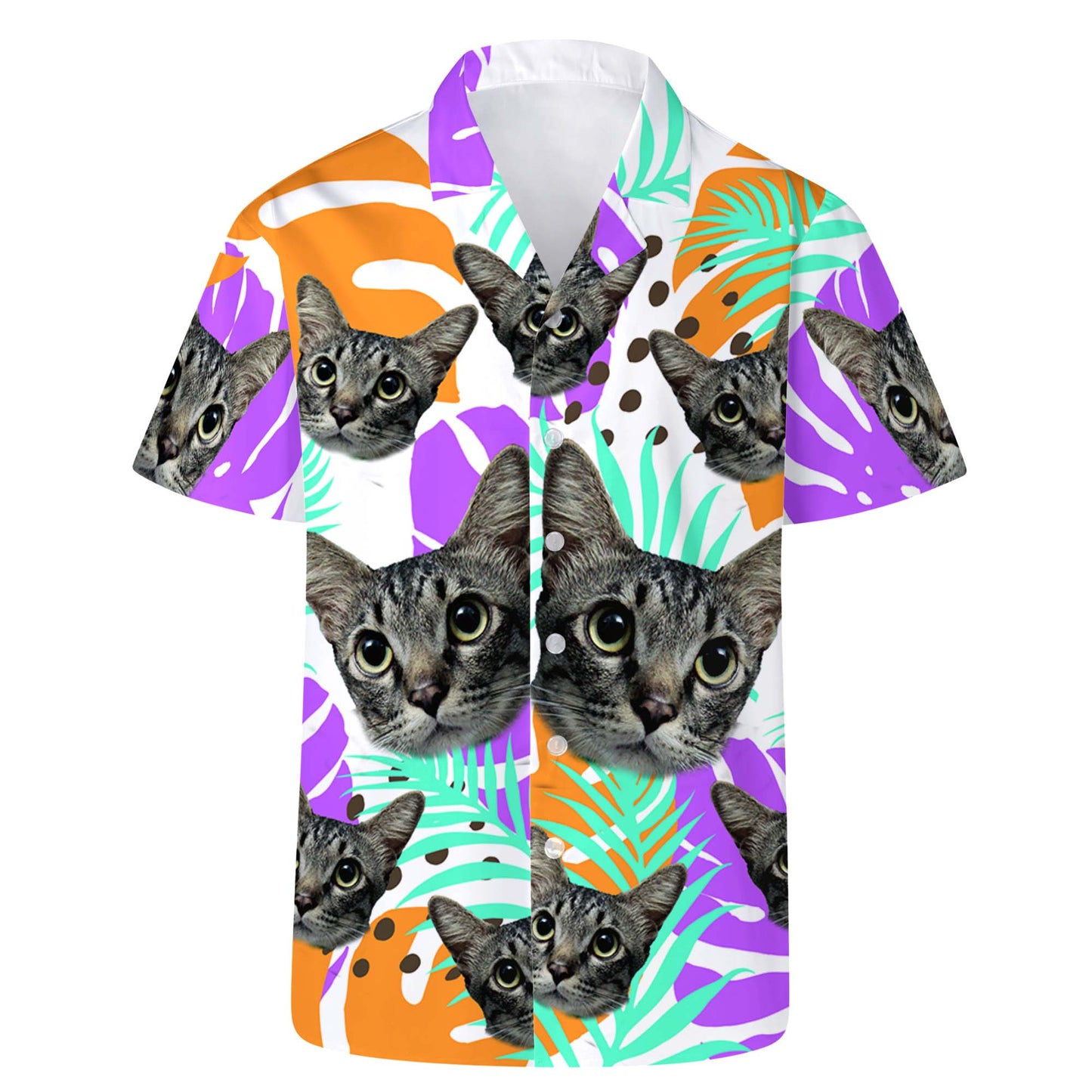 Custom Hawaiian Shirt With Your Photo - Personalized Unisex Hawaiian Shirt - HW_LL03