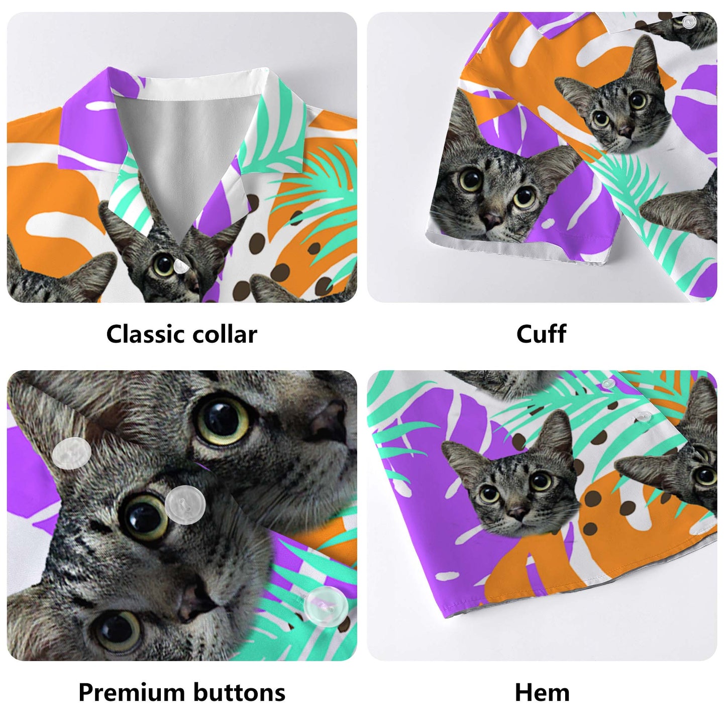 Custom Hawaiian Shirt With Your Photo - Personalized Unisex Hawaiian Shirt - HW_LL03