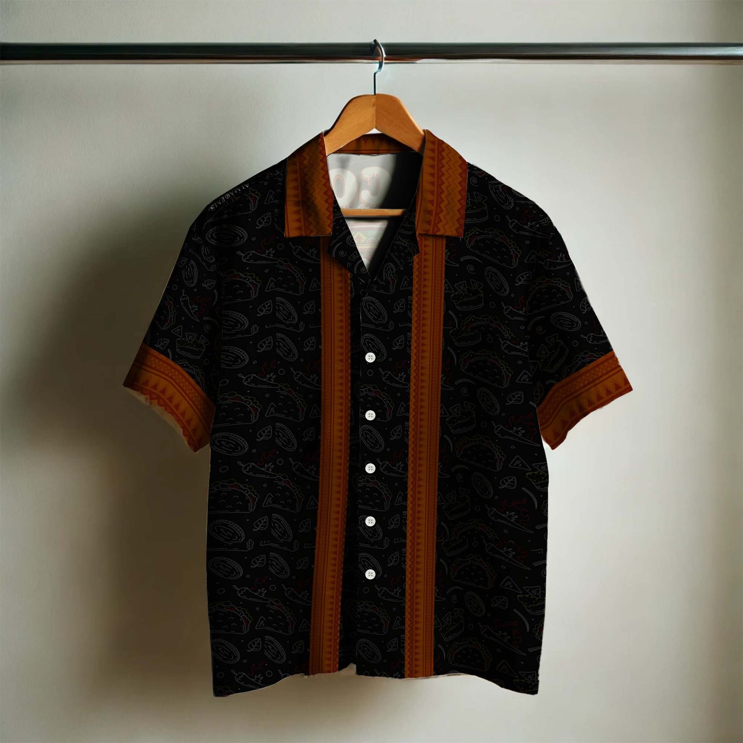 Les tacos font de moi une meilleure personne - Chemise hawaïenne unisexe personnalisée - HW_MX02