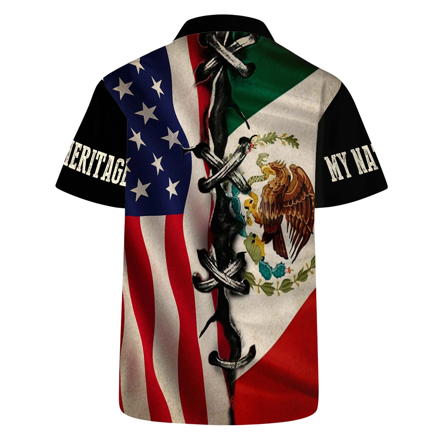 My Nation, My Heritage - Personalized Custom Unisex Hawaiian Shirt - HW_MX07