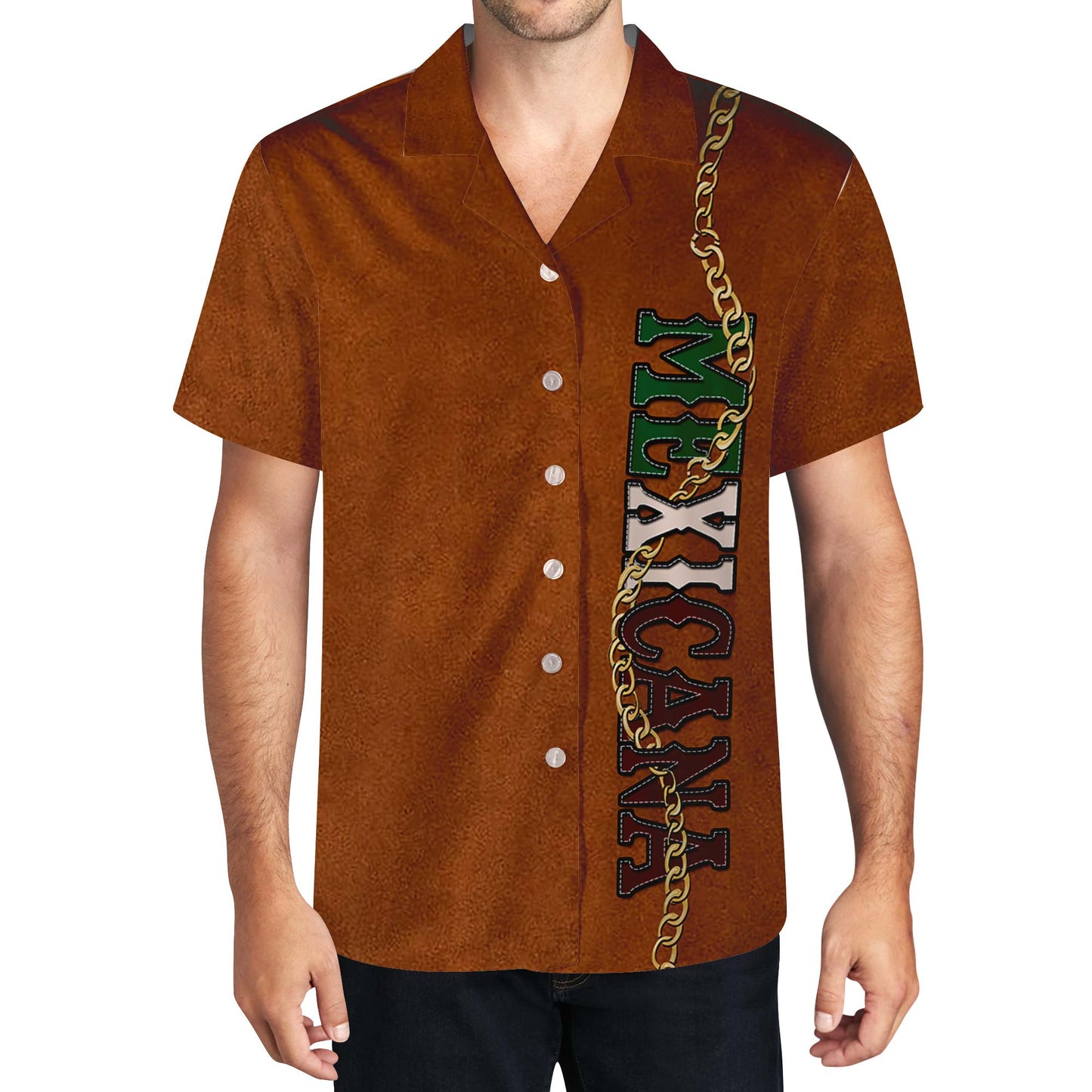 MEXICANA - Personalized Custom Unisex Hawaiian Shirt - HW_MX10