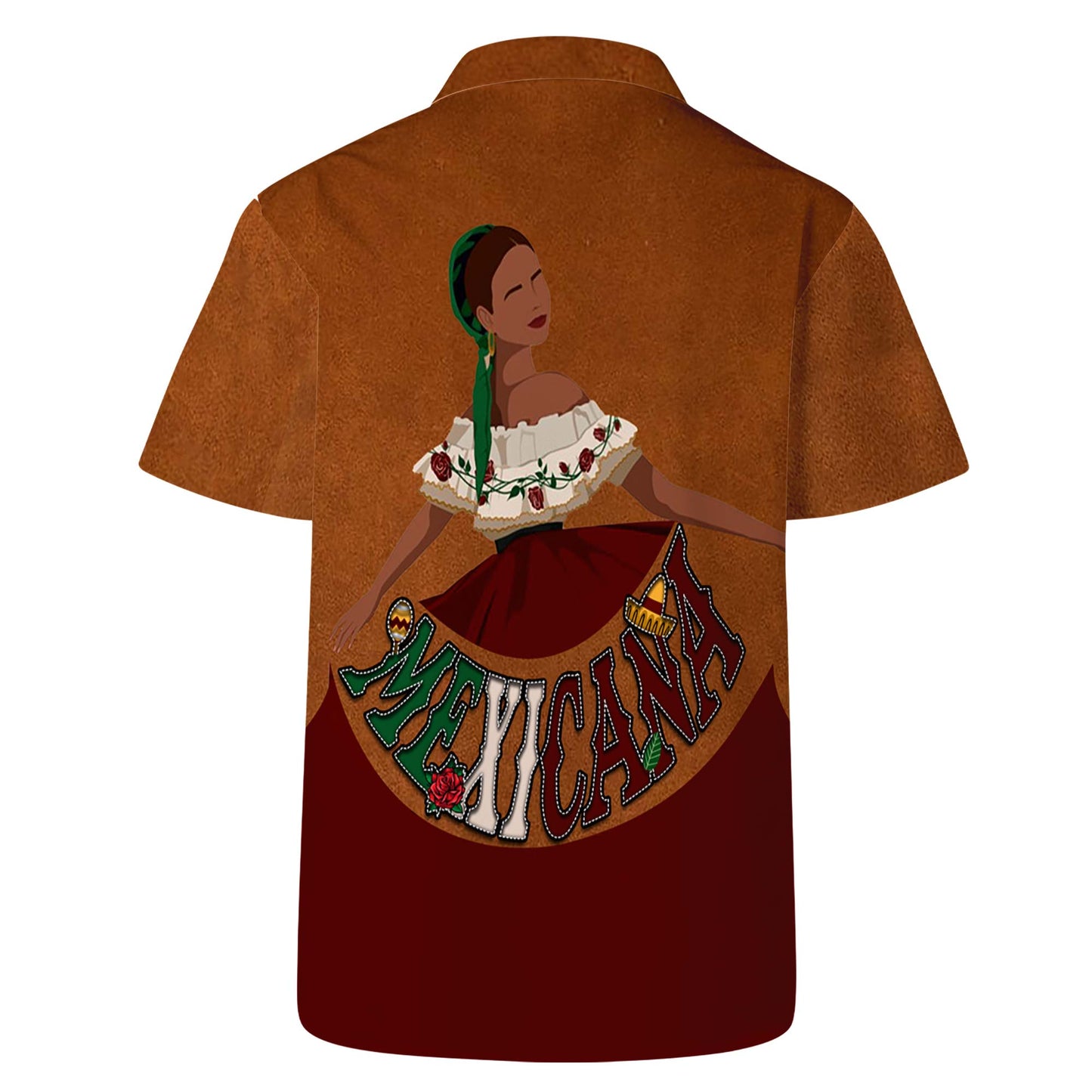 MEXICANA - Personalized Custom Unisex Hawaiian Shirt - HW_MX10