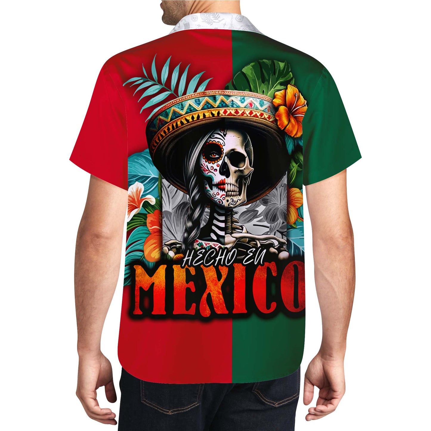 Hecho En Mexico - Personalized Custom Unisex Hawaiian Shirt - HW_MX37