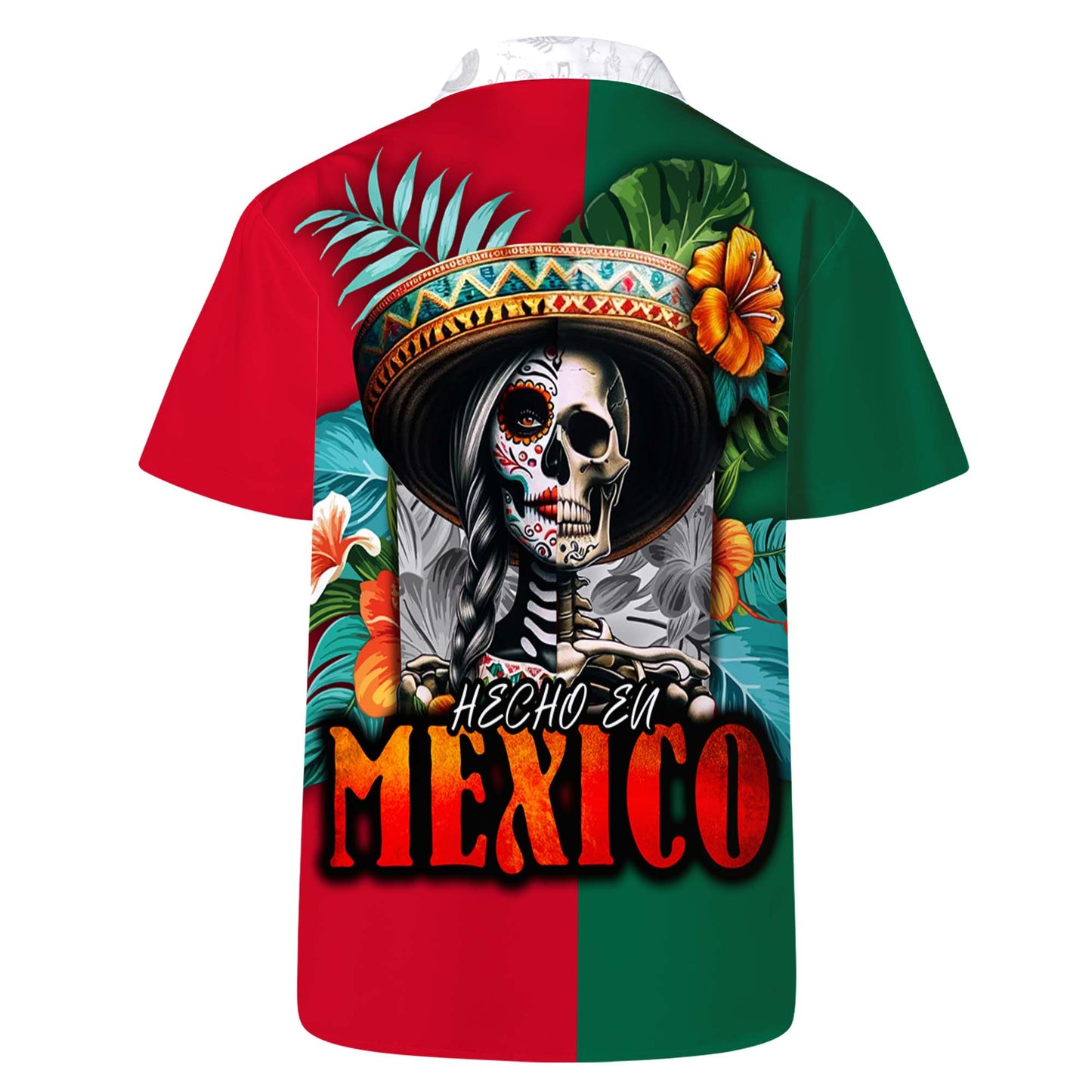 Hecho En Mexico - Personalized Custom Unisex Hawaiian Shirt - HW_MX37