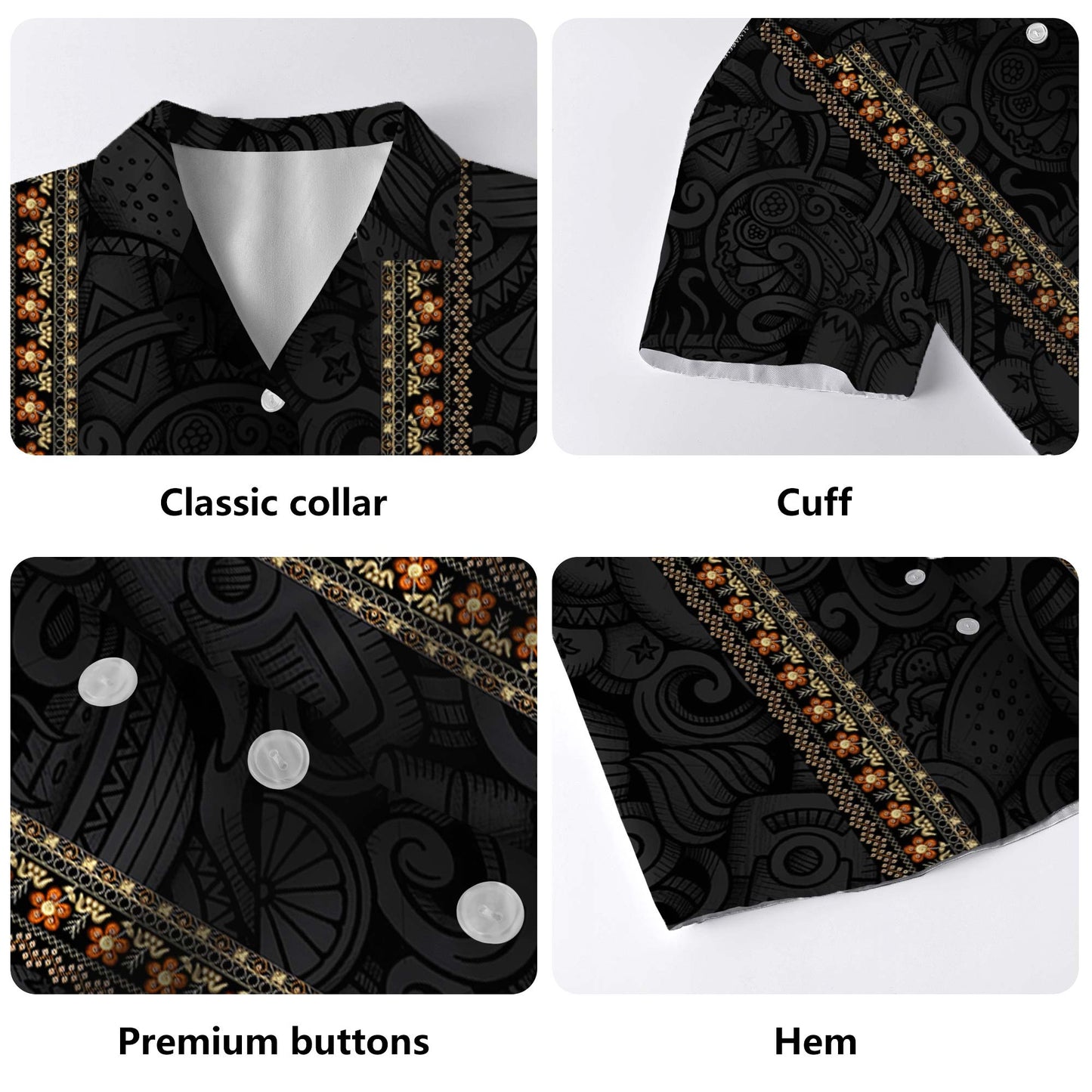 Viva Mexico - Chemise hawaïenne unisexe personnalisée - HW_MX45