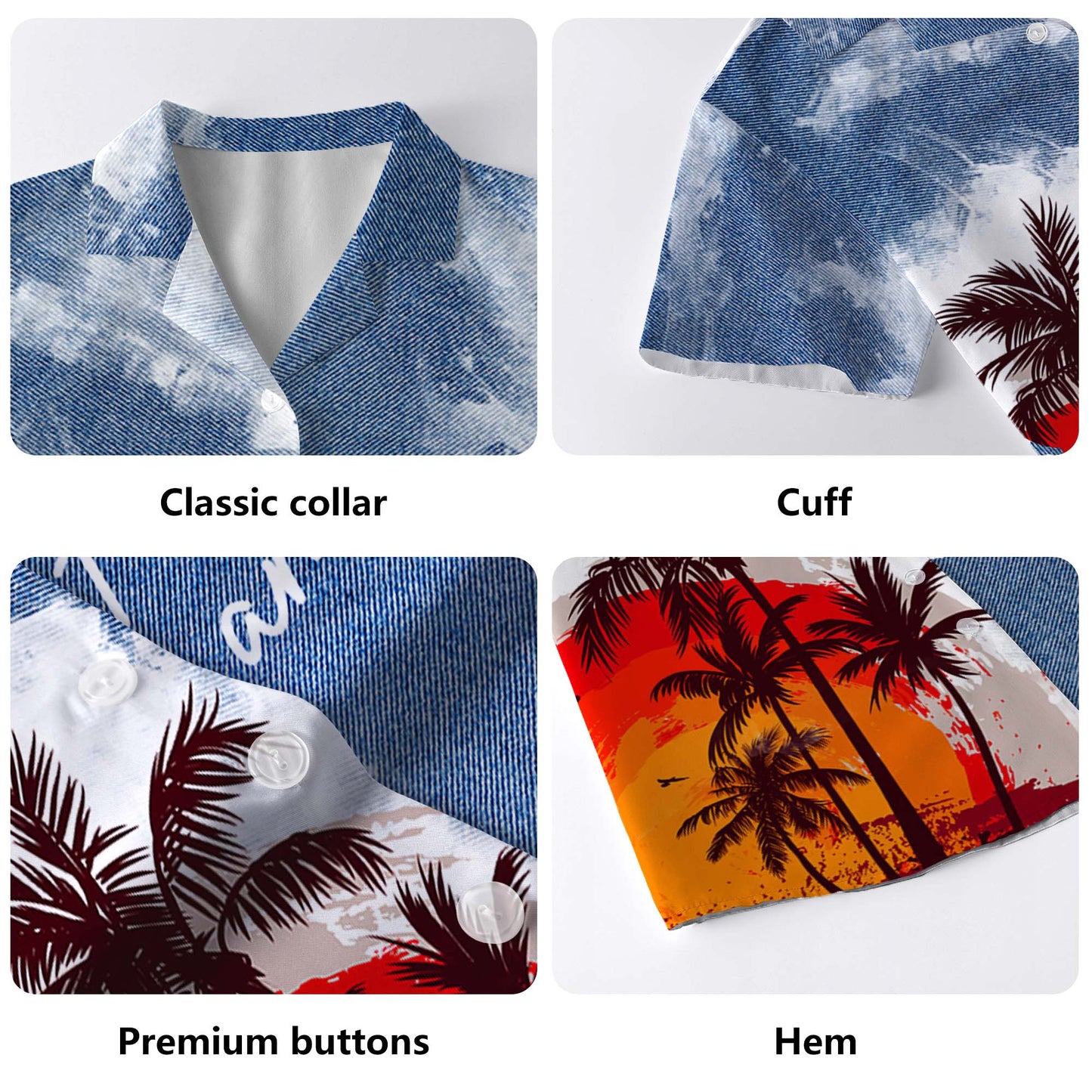 Amor es Amor - Camisa hawaiana unisex personalizada - HW_MX47