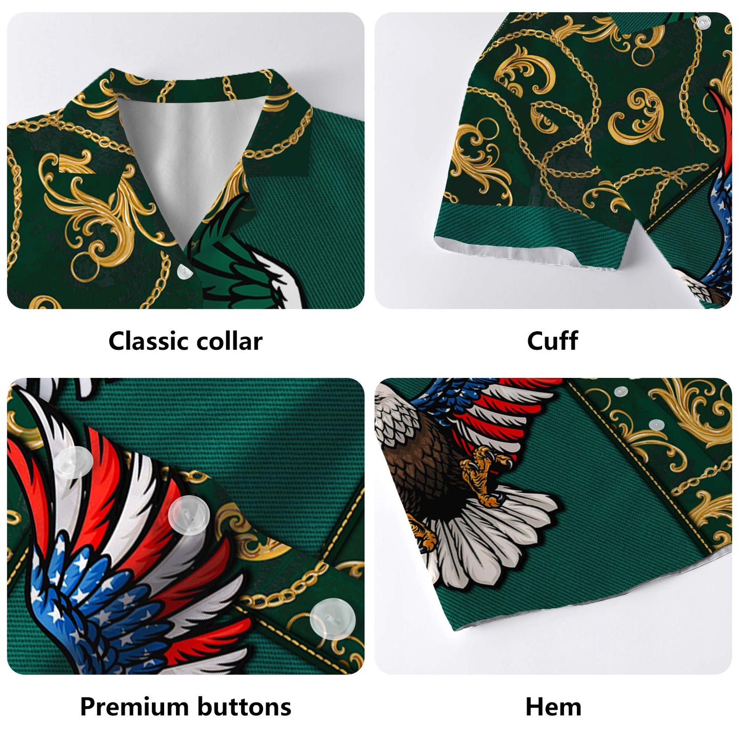 Espíritu americano, alma mexicana, orgulloso de mis raíces - Camisa hawaiana unisex personalizada - HW_MX48