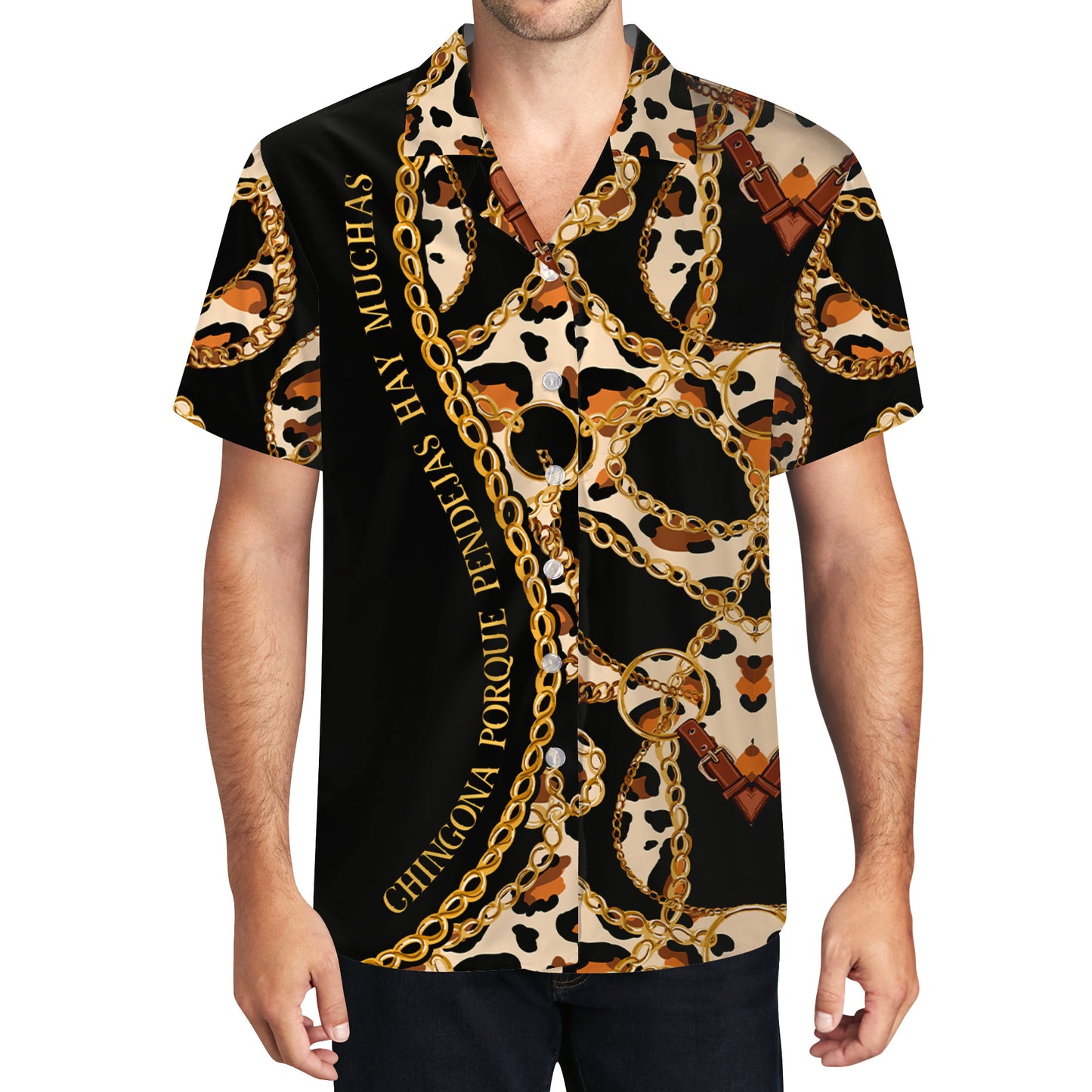 Chingona Porque Pendejas Hay Muchas - Chemise hawaïenne unisexe personnalisée - HW_MX51