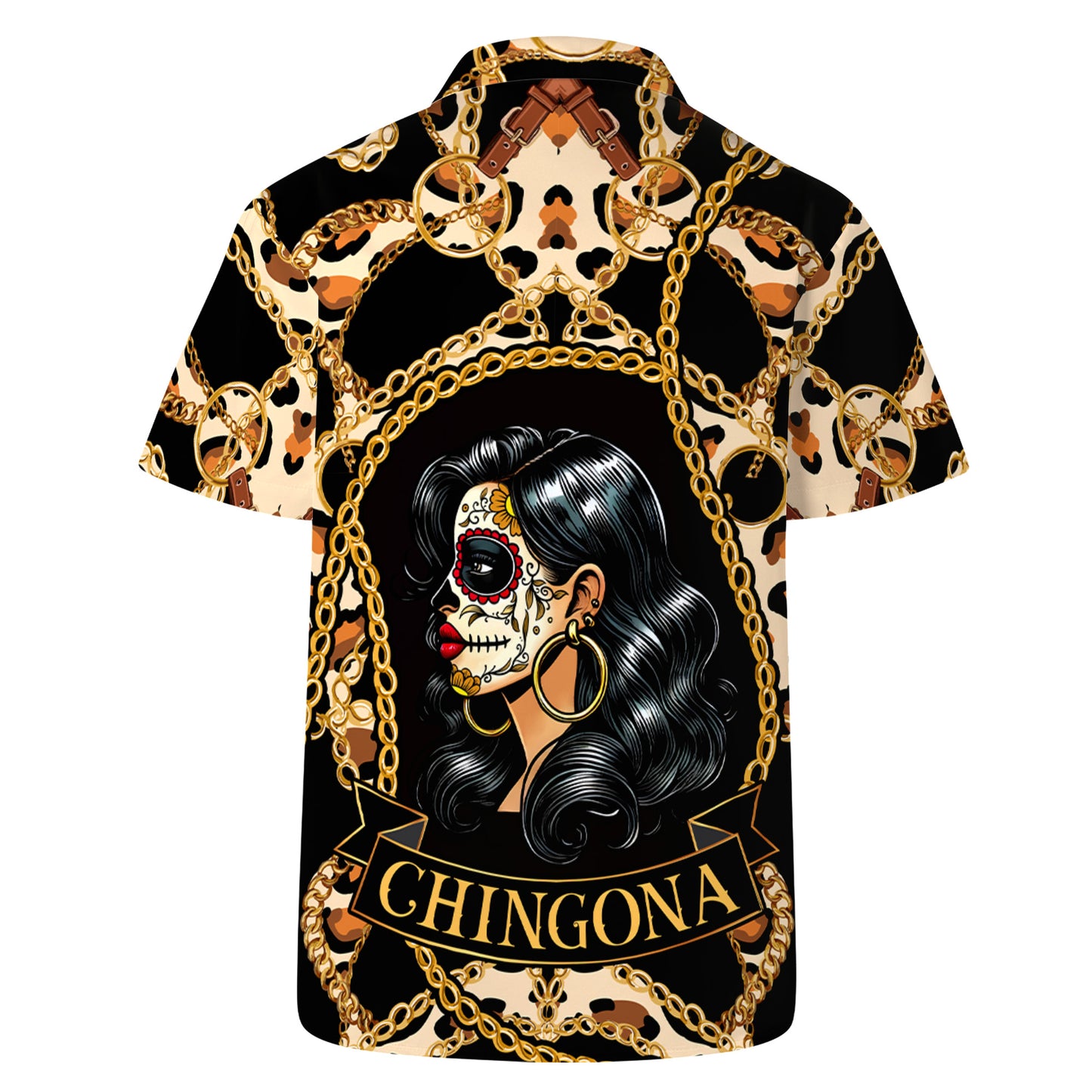 Chingona Porque Pendejas Hay Muchas - Chemise hawaïenne unisexe personnalisée - HW_MX51